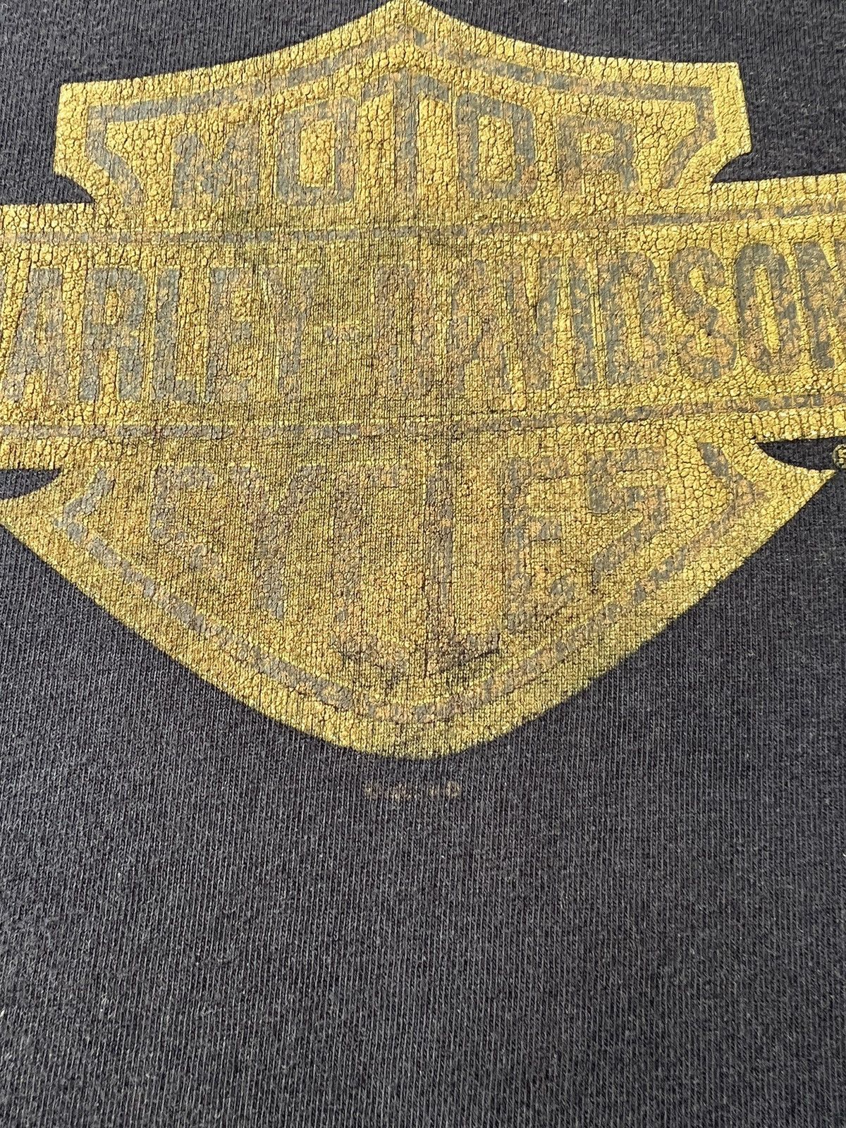 Harley Davidson Vintage 2006 Harley Davidson Motorcycle Louisiana T-shirt Size US XL / EU 56 / 4 - 6 Thumbnail