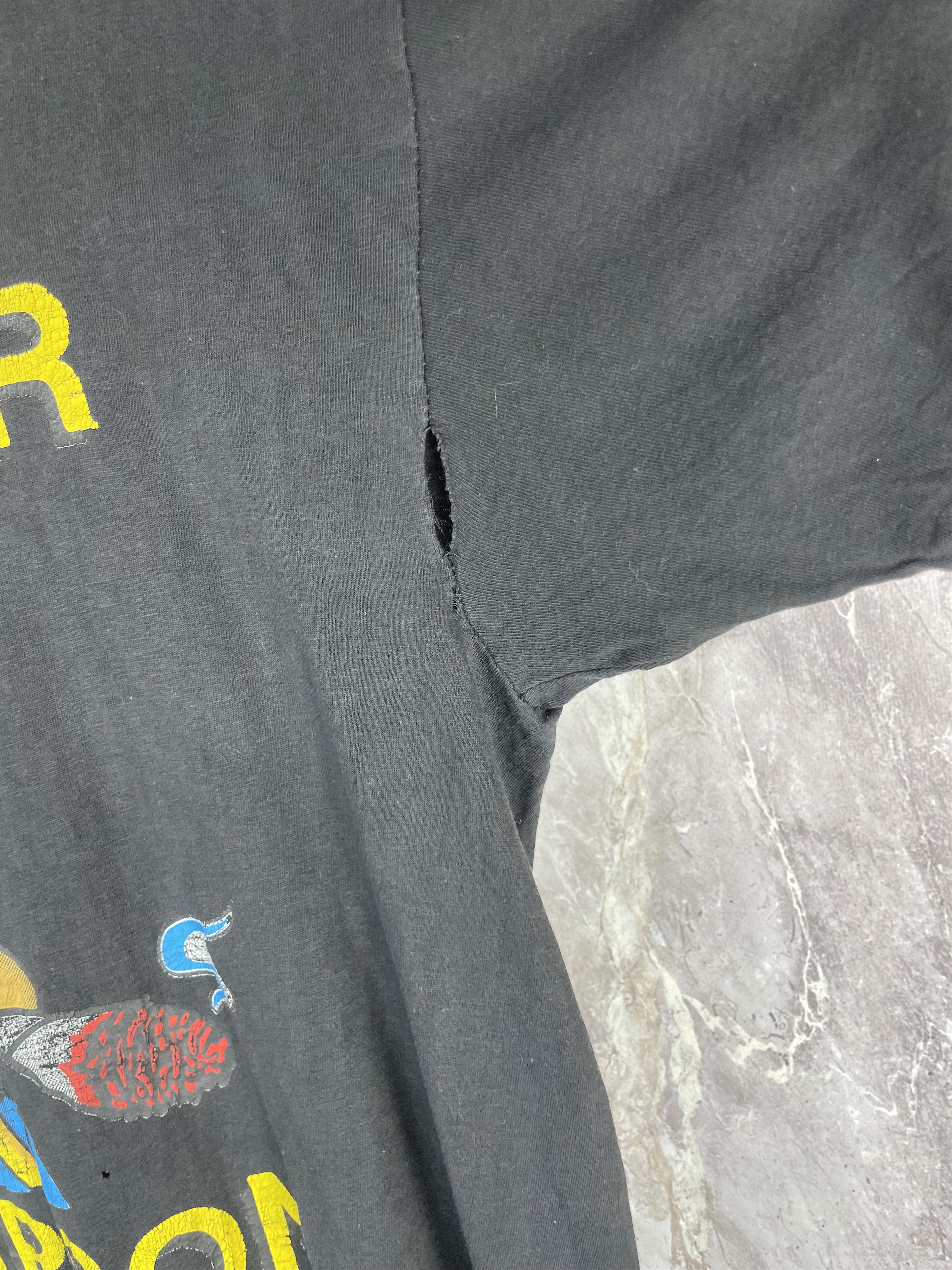 Vintage Vintage 90s Stoner Homer Simpsons The Simpsons Blunt Tee Size US M / EU 48-50 / 2 - 7 Thumbnail