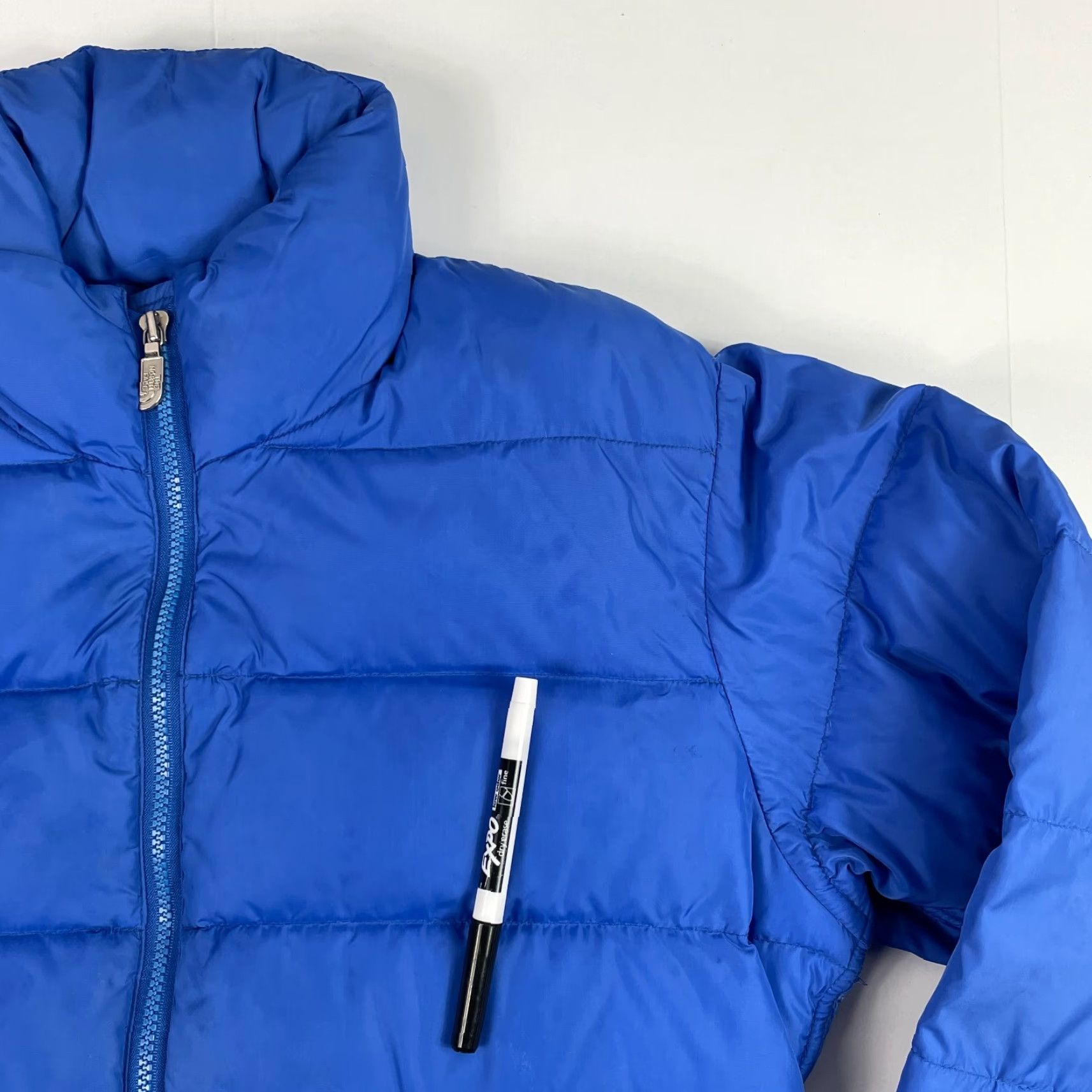 The North Face The North Face Jacket Mens S Blue Down Puffer Full Zip Hiking Skiing Camping Size US S / EU 44-46 / 1 - 4 Thumbnail