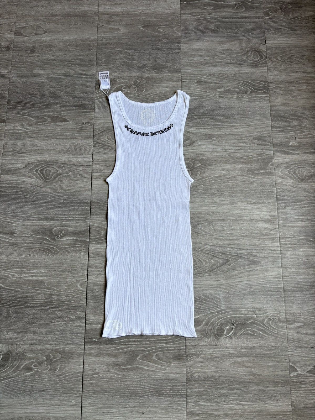 Chrome Hearts Chrome Hearts White Scroll Tank Top Size US L / EU 52-54 / 3 - 5 Thumbnail
