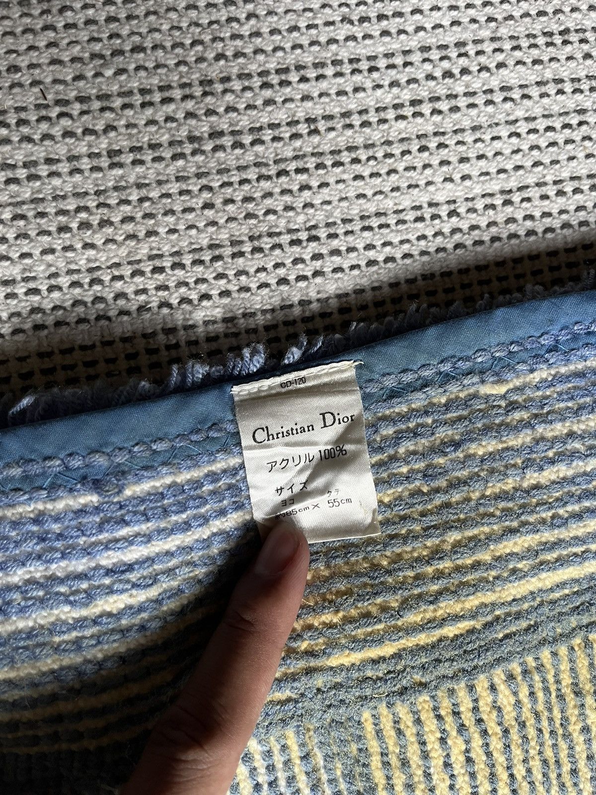 Christian Dior Monsieur Vintage Christian Dior Floormat Size ONE SIZE - 5 Thumbnail