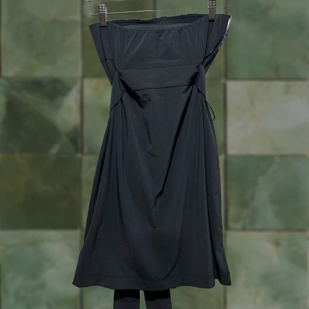 Athleta Athleta Dress Women Size 2 Strapless Black Sleeveless Pockets Anywhere Casual Everyday Knee Length Size XS / US 0-2 / IT 36-38 - 1 Thumbnail