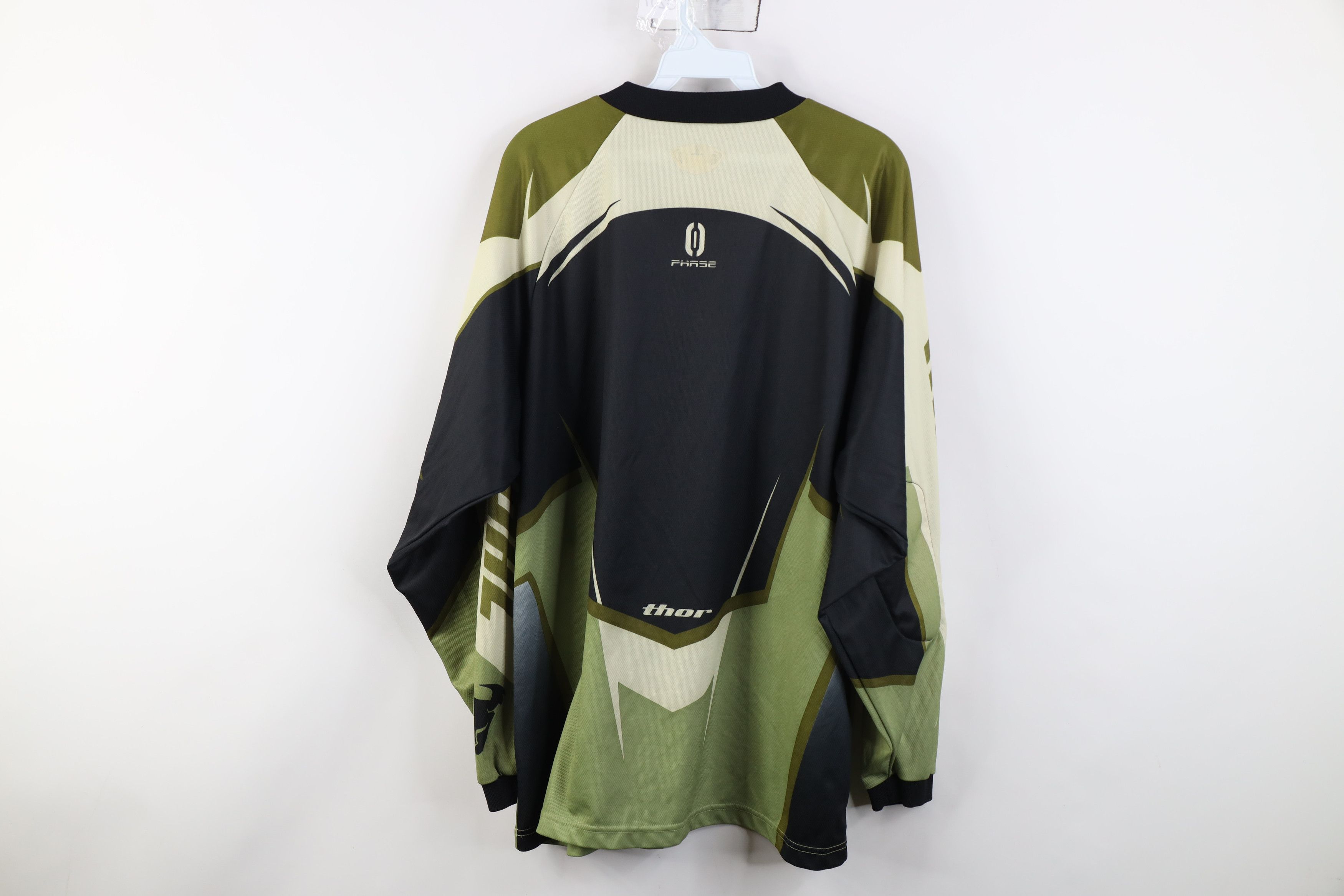 Vintage Vintage Thor Motocross Long Sleeve Racing Jersey T-Shirt Size US M / EU 48-50 / 2 - 14 Thumbnail