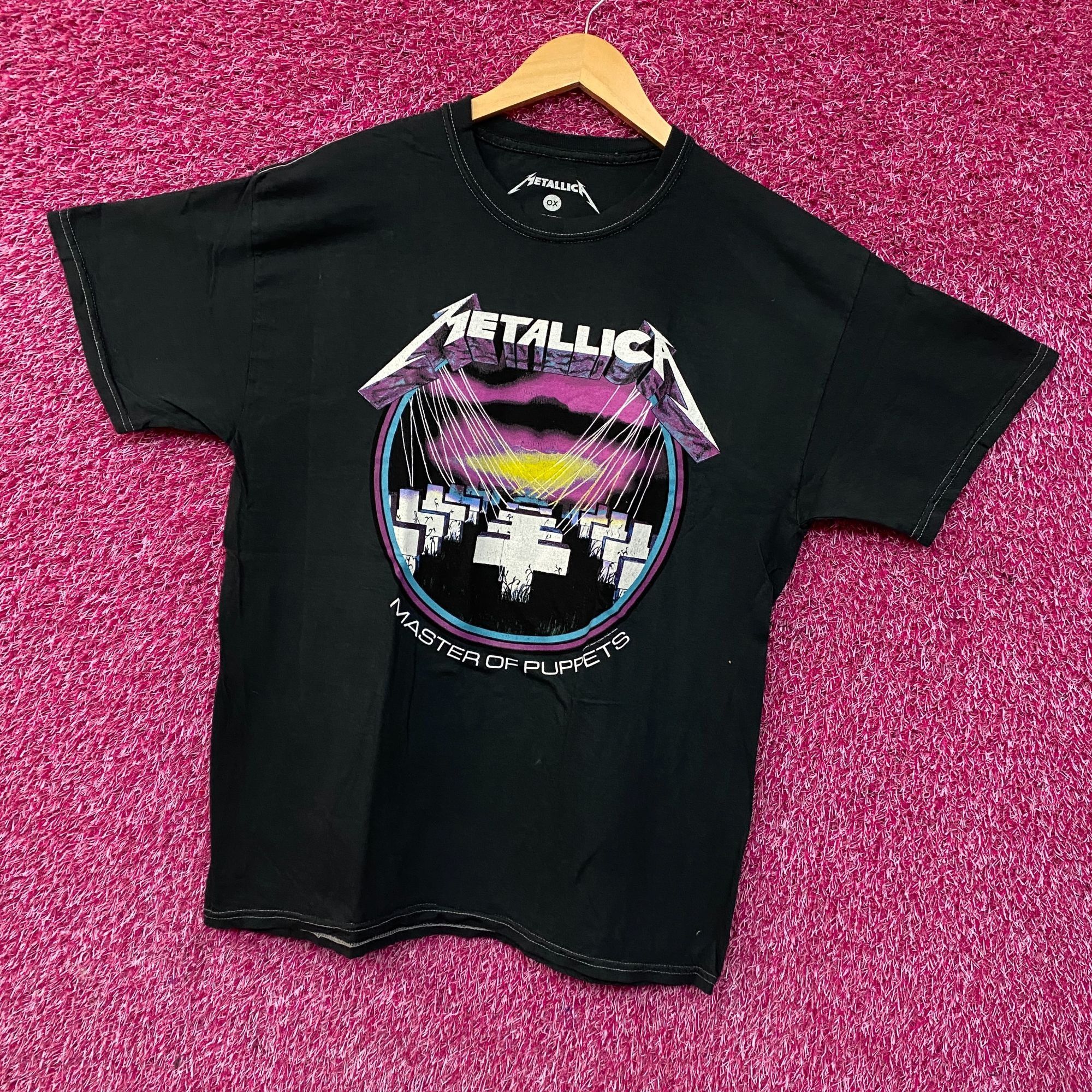 Metallica Metallica Master of Puppets Heavy Metal T-Shirt OX Size US XL / EU 56 / 4 - 3 Thumbnail