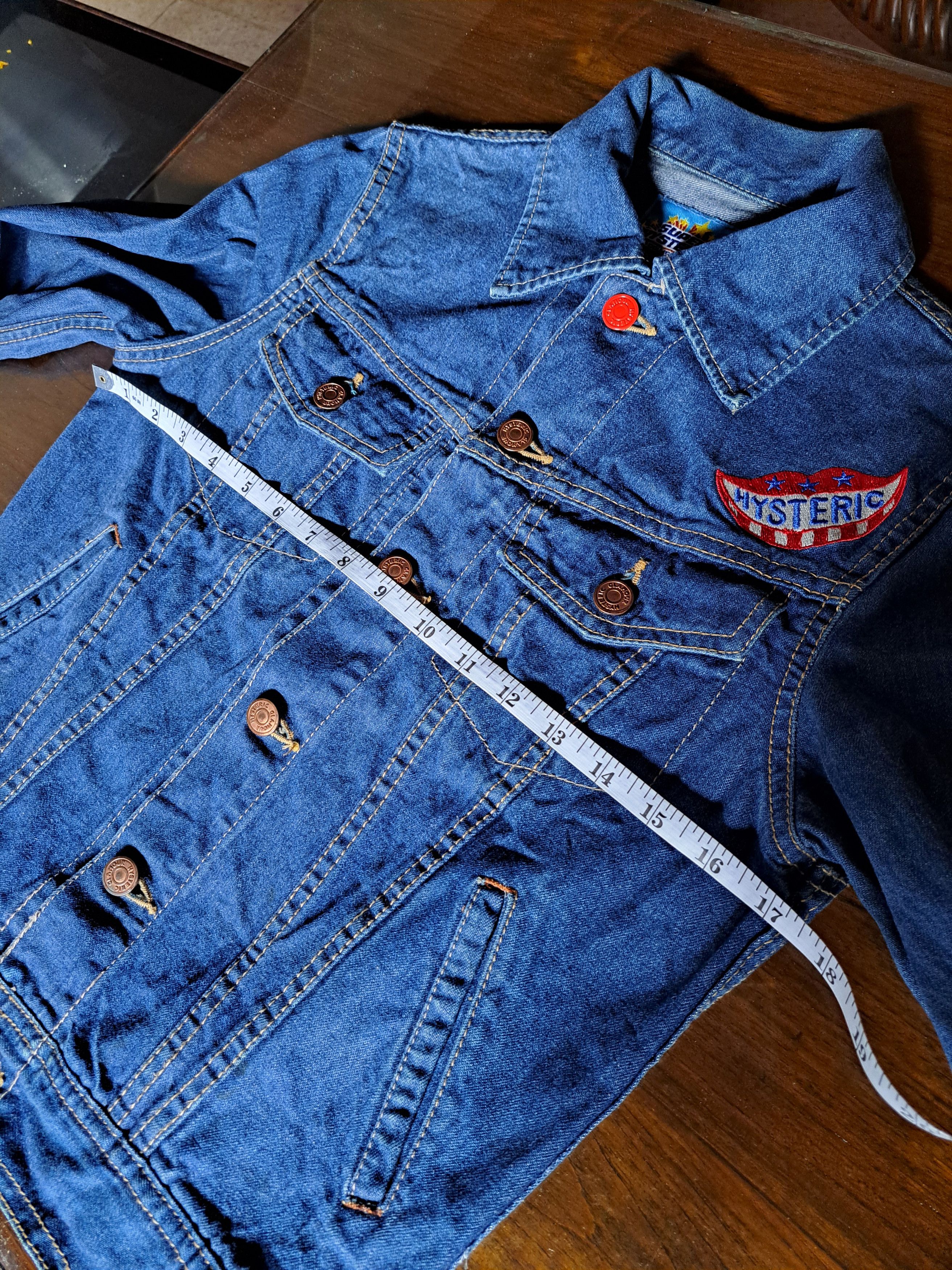 Hysteric Glamour Vintage 90s Hysteric Glamour Denim Jacket Women S Size S / US 4 / IT 40 - 14 Thumbnail