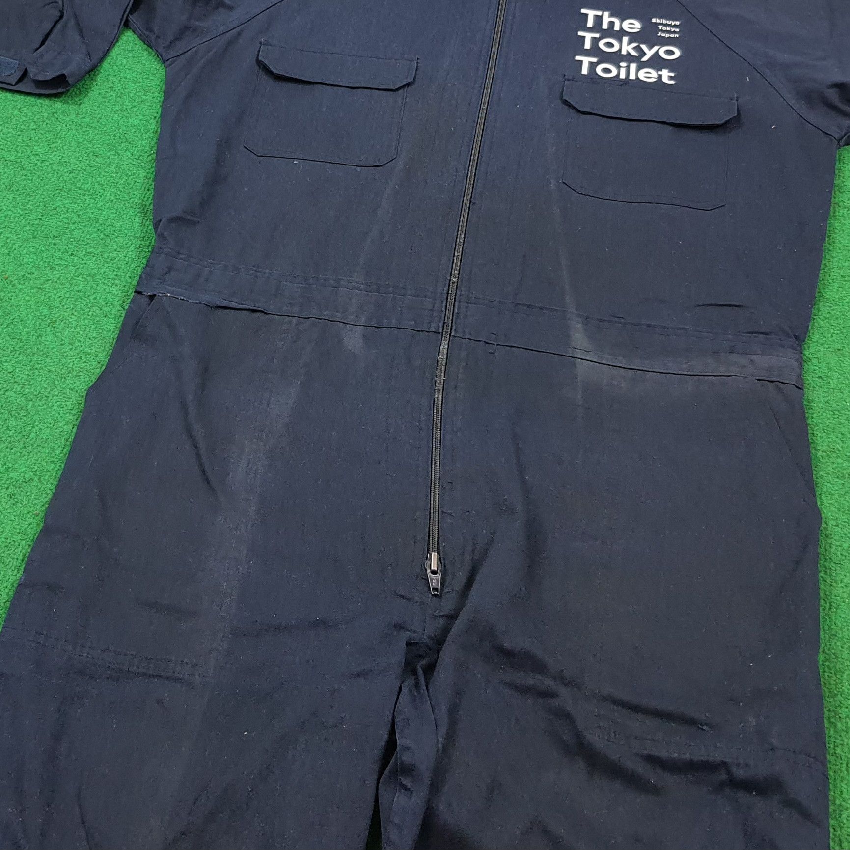 Japanese Brand Vintage The Tokyo Toilet Custom Work Utility Coverall C309N1 Size US M / EU 48-50 / 2 - 11 Thumbnail