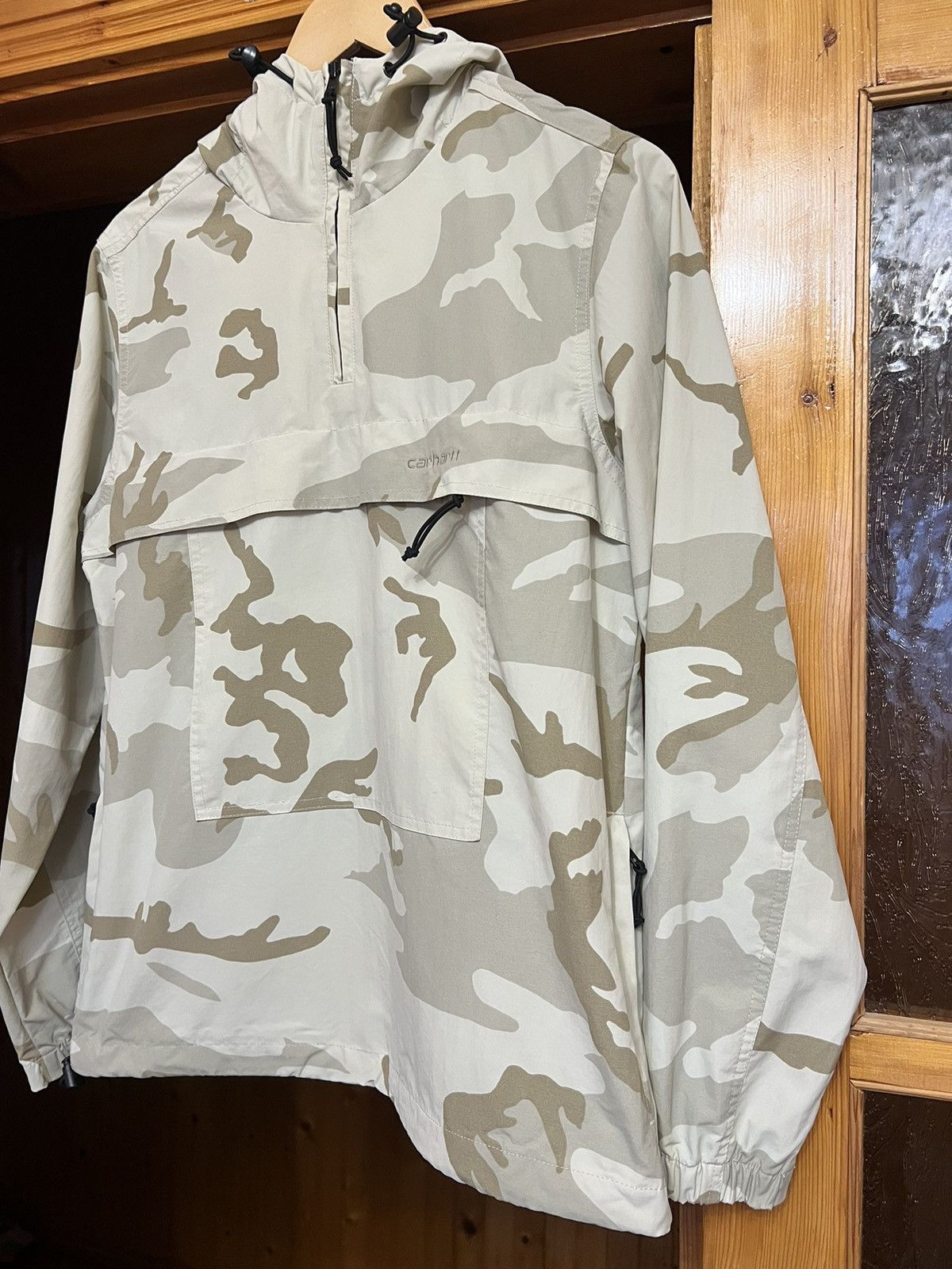 Carhartt × Carhartt Wip × Vintage Carhartt vintage camo anorak nylon jacket mens Size US S / EU 44-46 / 1 - 4 Thumbnail