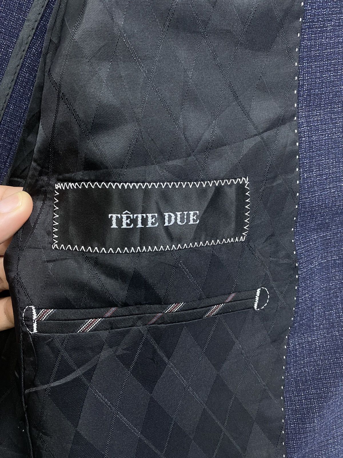 Issey Miyake × Tete Homme × Vintage Vintage Tete Due By Issey Miyake Blazer Jacket Size US S / EU 44-46 / 1 - 9 Thumbnail