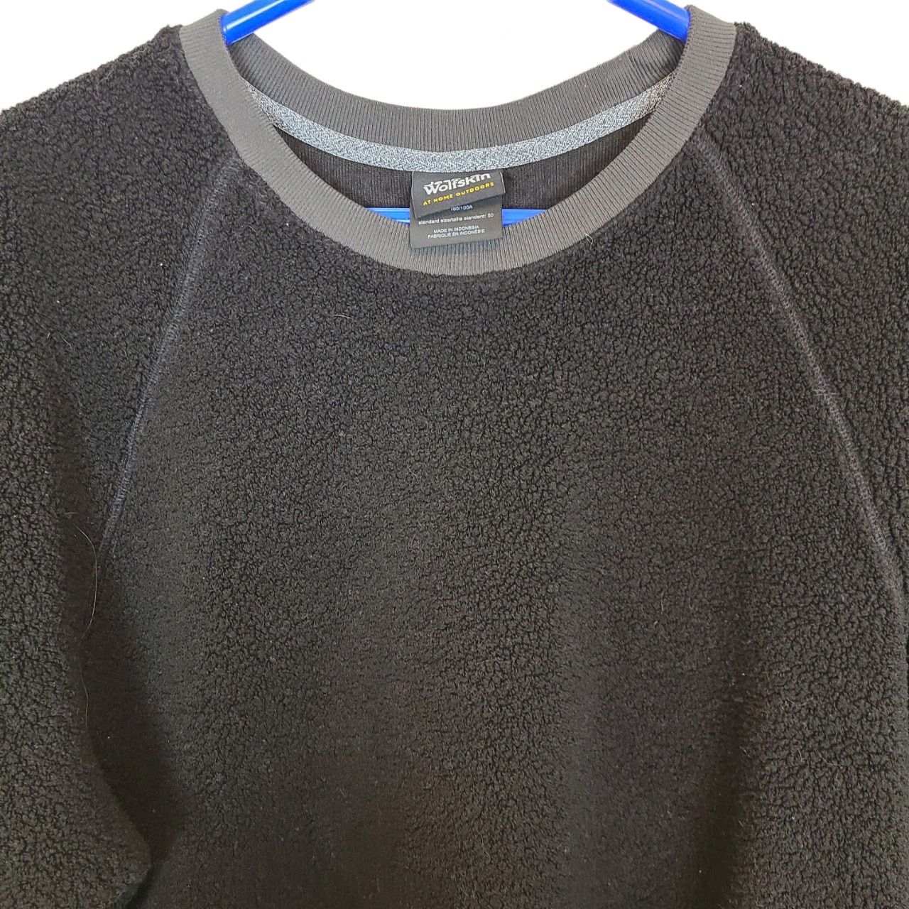 Jack Wolfskin Jack Wolfskin Fleece Sweater Men M Black Gorpcore Sweater Size US M / EU 48-50 / 2 - 2 Thumbnail