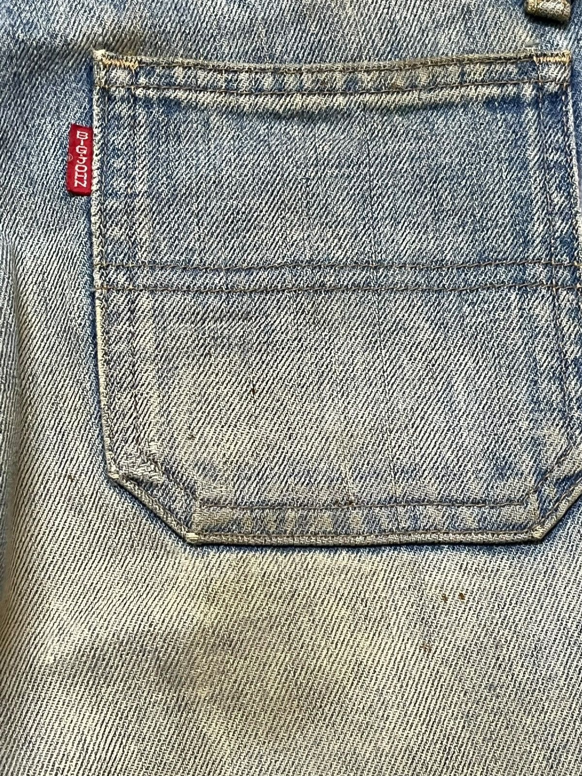 Big John Vintage Big John Flare Bell Bottom Mudwash Distressed Denim Size US 28 / EU 44 - 9 Thumbnail