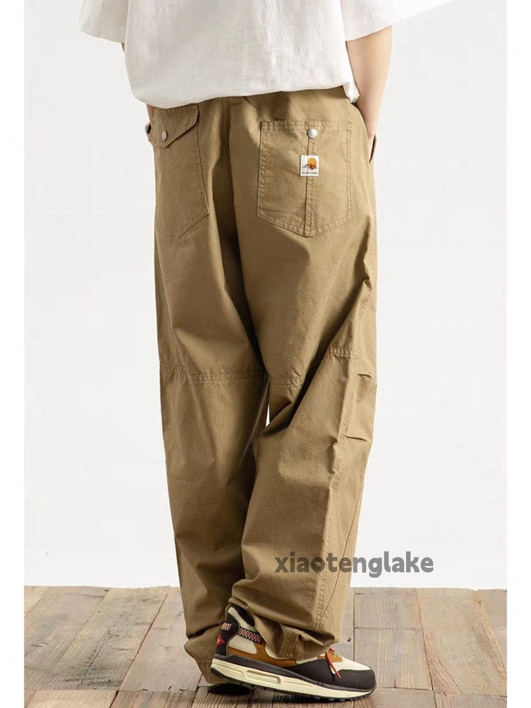 Vintage Unisex outdoor utility loose baggy skate mountain pants Size US 34 / EU 50 - 4 Thumbnail