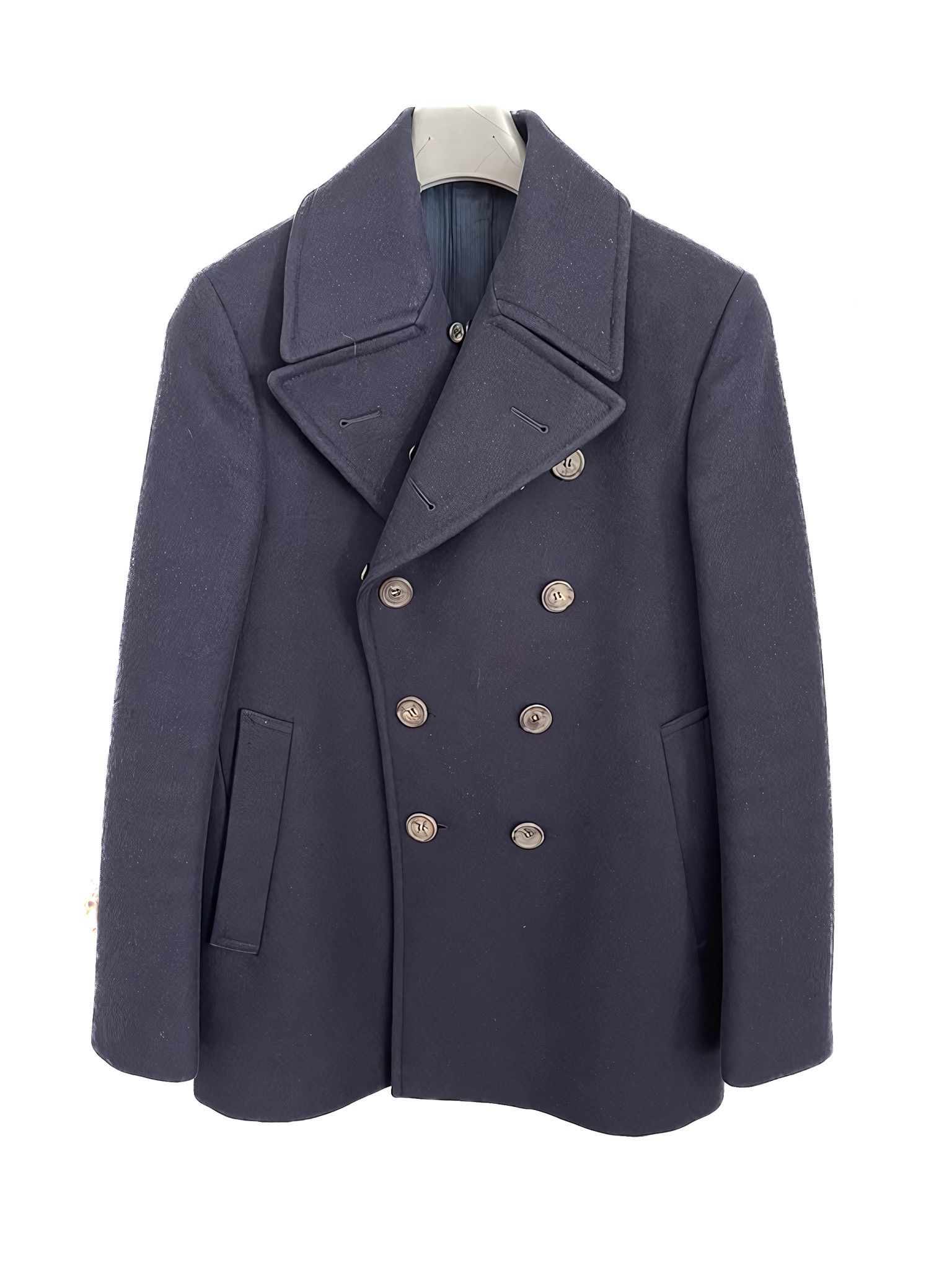 Alexander McQueen SHEEP FUR SHEARLING PEACOAT Size US M / EU 48-50 / 2 - 4 Thumbnail