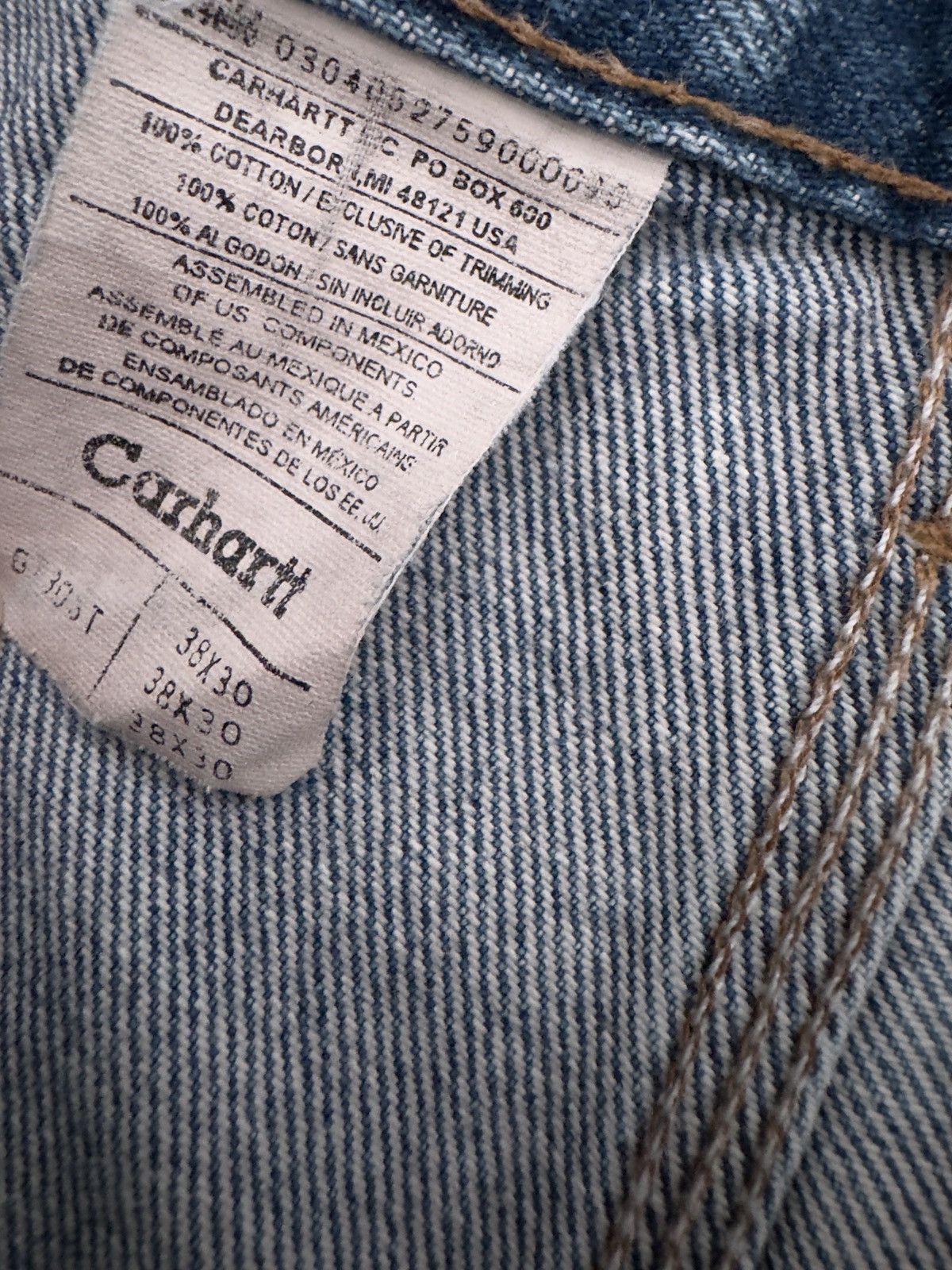 Carhartt vintage carhartt double knees Size US 38 / EU 54 - 2 Thumbnail