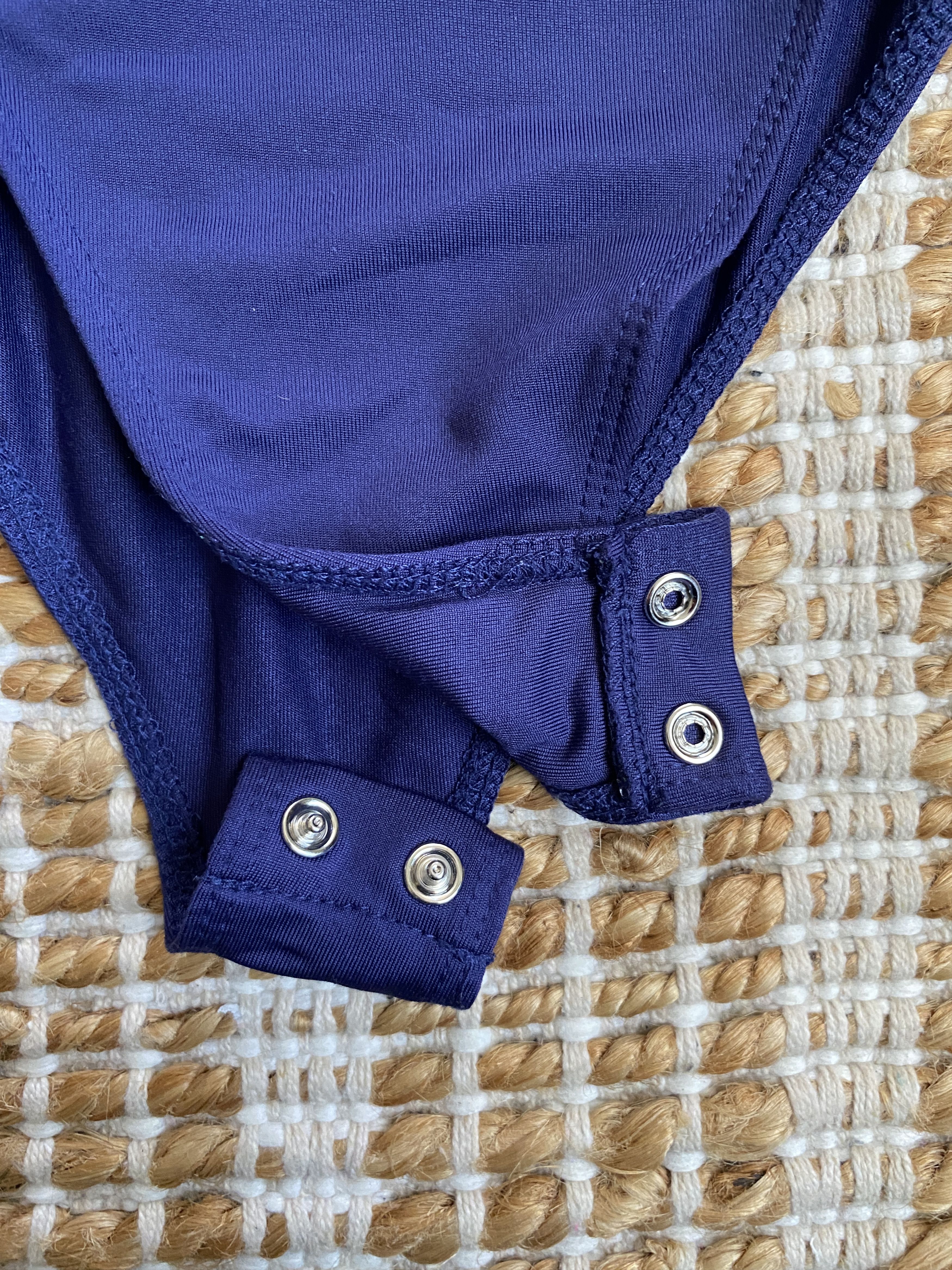Forever 21 Forever 21 Royal Blue Bodysuit with Snap Closure Size S / US 4 / IT 40 - 8 Thumbnail