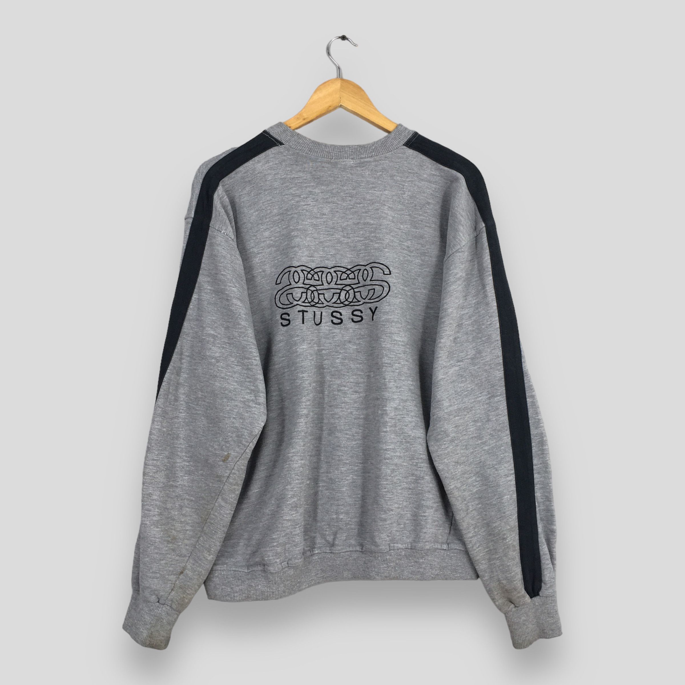 Stussy Vintage 90s Stussy Usa Skateboarding Sweatshirt Large Size US L / EU 52-54 / 3 - 3 Thumbnail