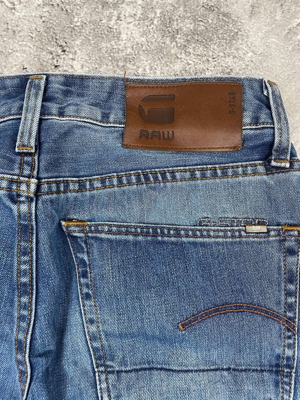 G-Star G-Star RAW Men's Denim Jeans PantsBlue 3301 Straight Vintage Size US 29 - 3 Thumbnail
