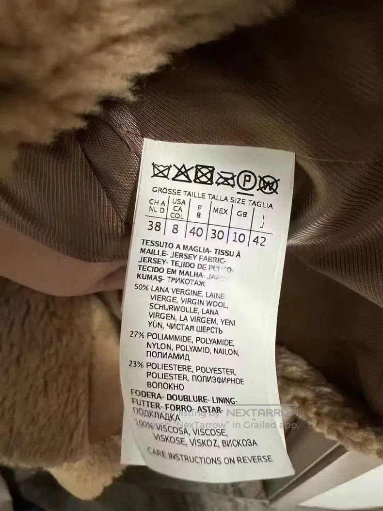 Max Mara Max Mara Brown Teddy Bear Overcoat Size M / US 6-8 / IT 42-44 - 4 Thumbnail
