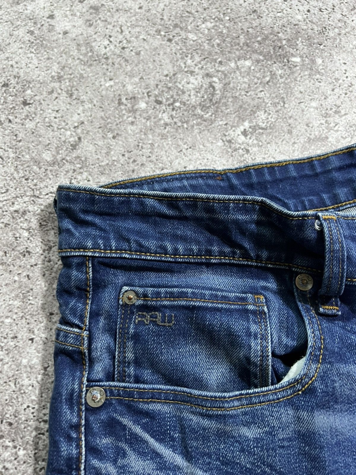 G-Star Distressed G-Star Raw Denim Jeans Size 34x34 Faded Jeans Size US 34 / EU 50 - 8 Thumbnail