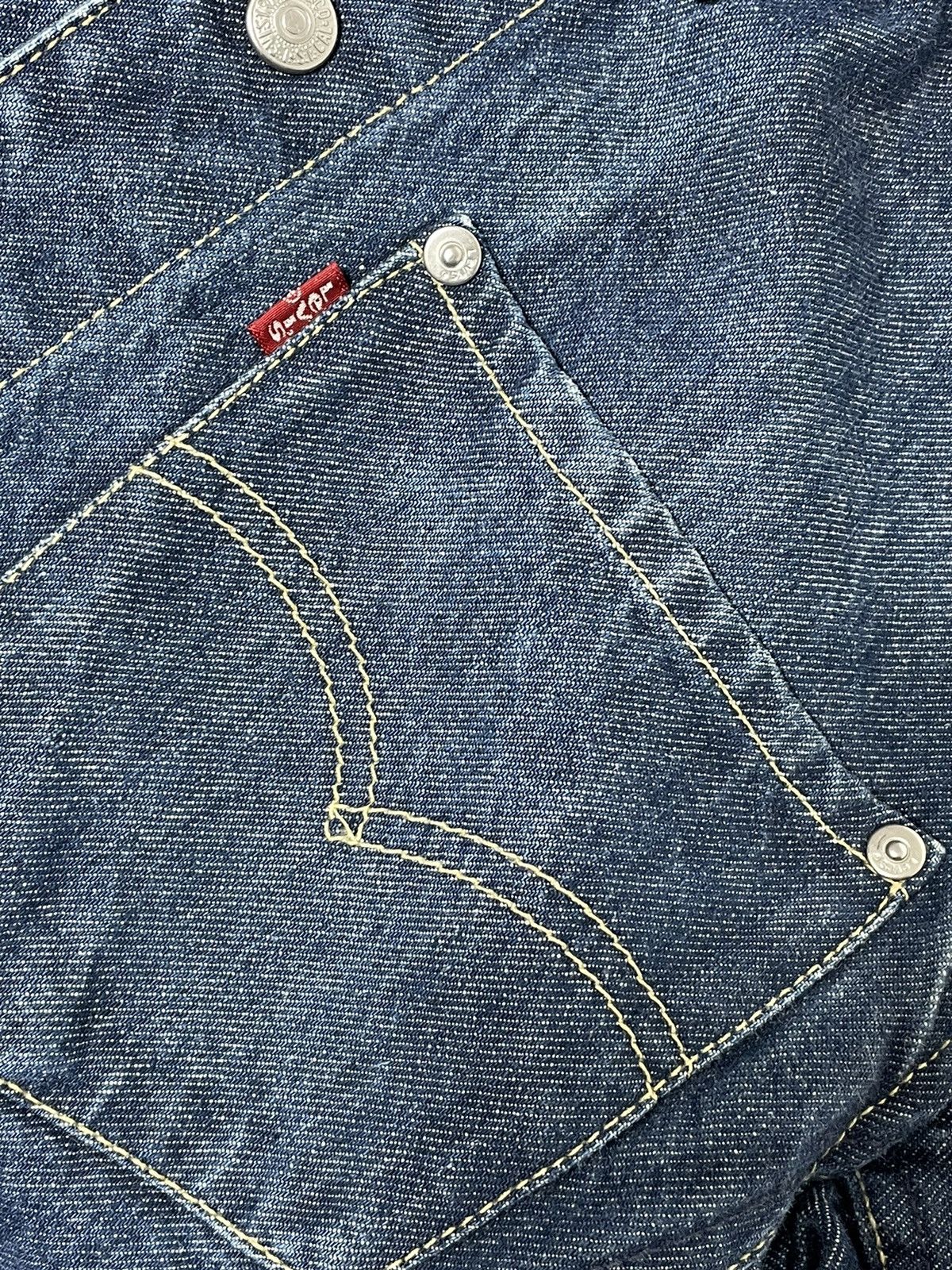 Levi's Vintage Levi’s 90s Engineered Workwear Denim Jacket Rare Size US L / EU 52-54 / 3 - 5 Thumbnail