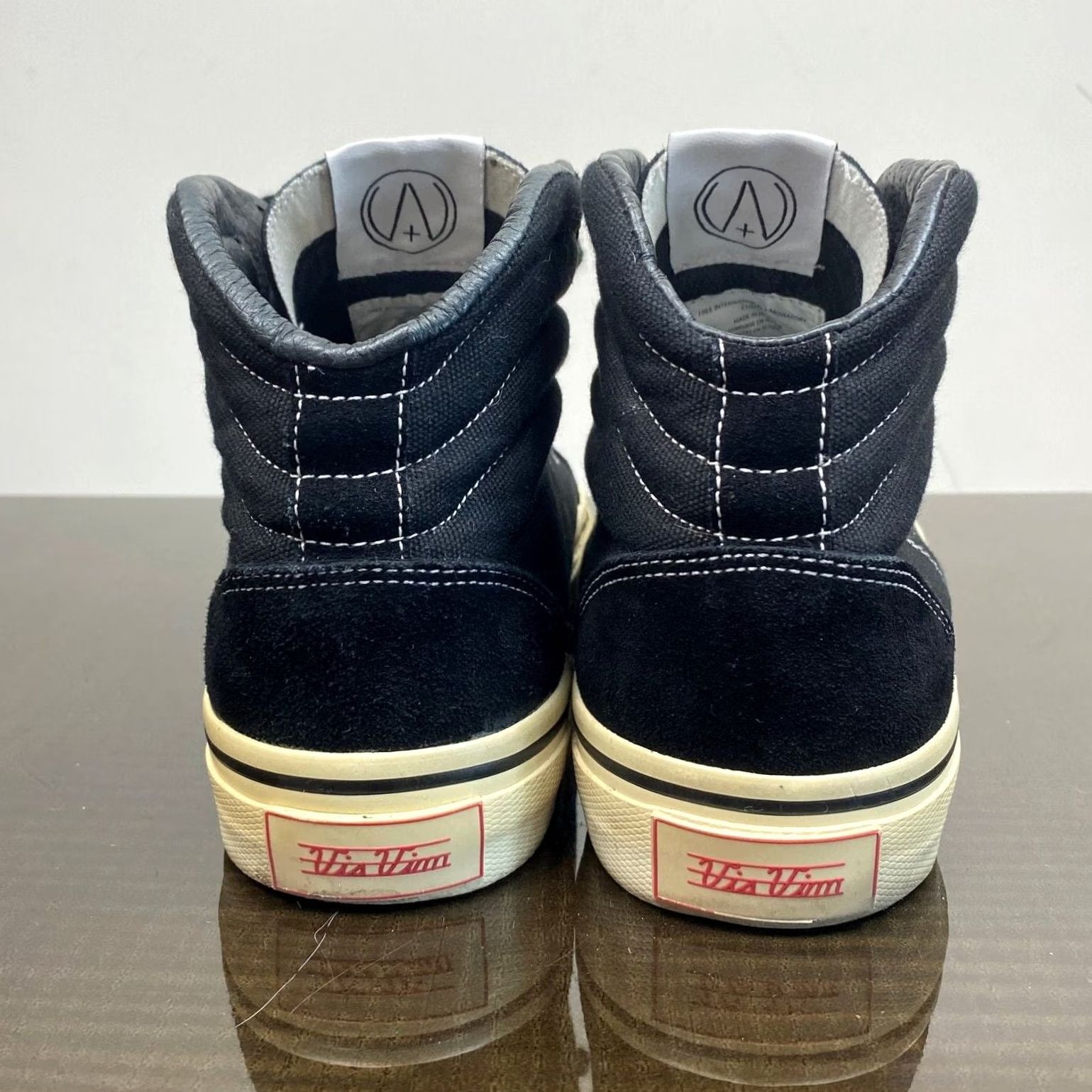 Visvim VINTAGE Visvim Shoes Mens Black Rare Cubism High Top Skate Sneakers Men Size US M / EU 48-50 / 2 - 4 Thumbnail
