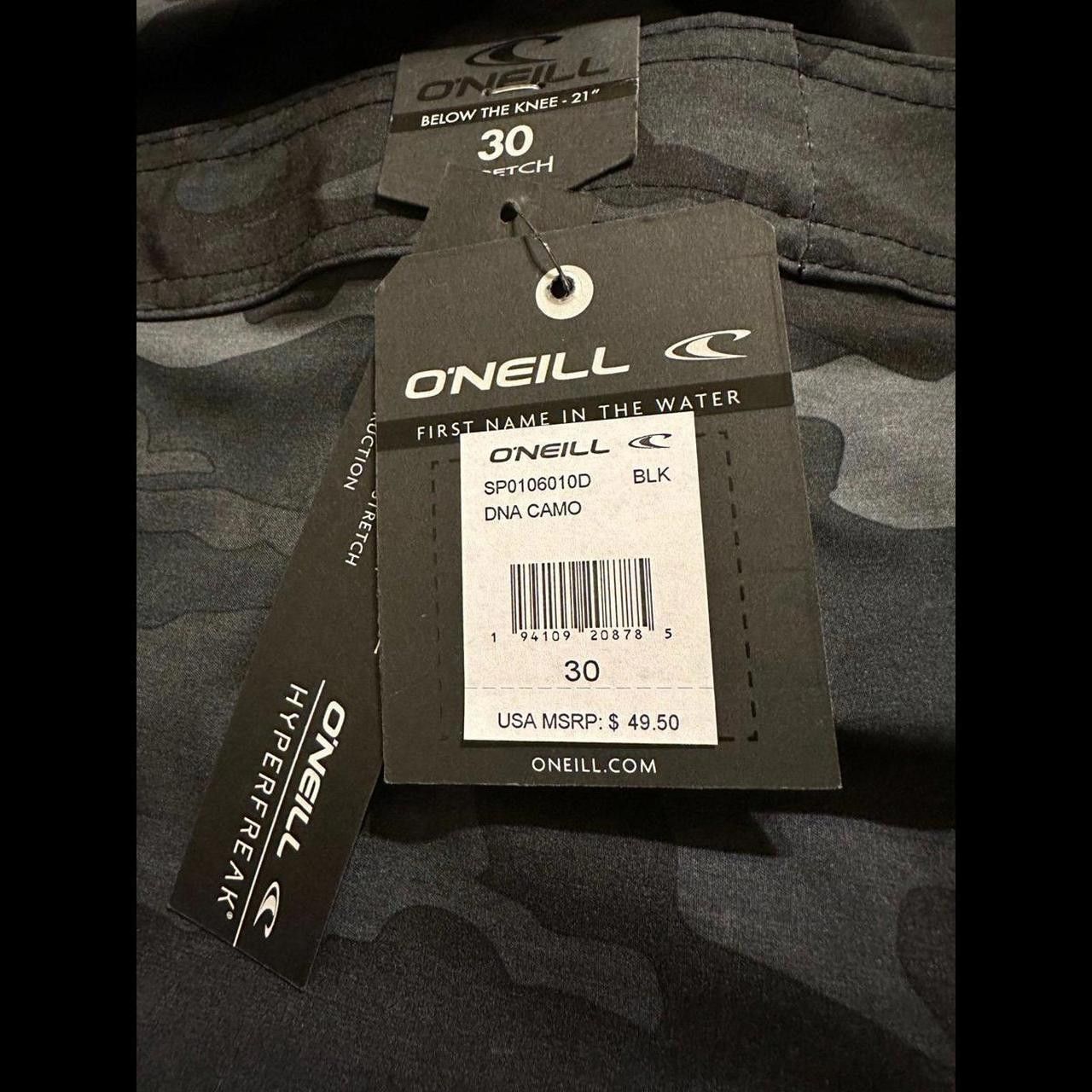O'Neill Oneill Black Dna Camo Stretch Size US 30 / EU 46 - 4 Thumbnail