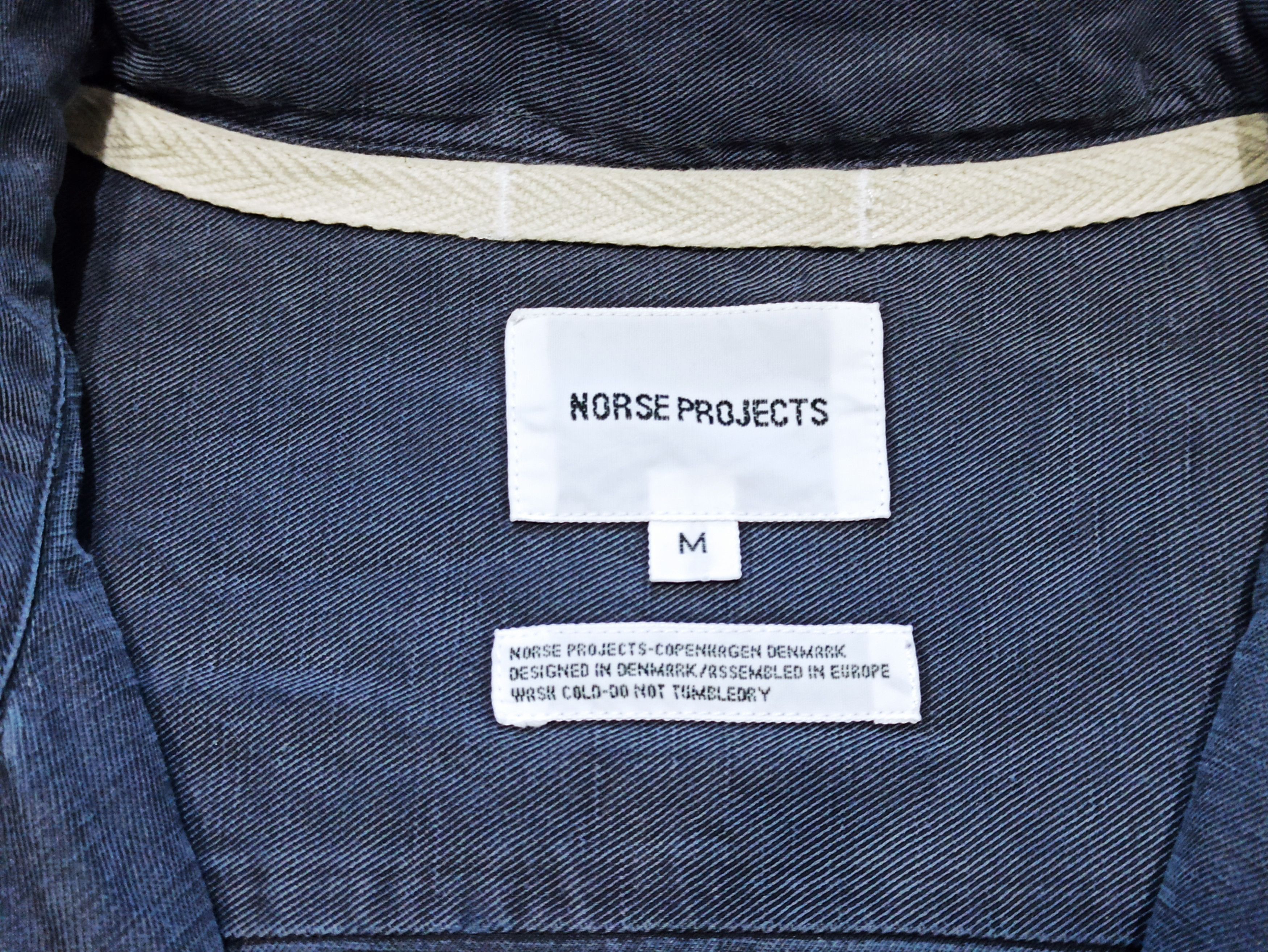 Norse Projects Norse Projects Vilmer Linen Zip Polo Shirt Size US M / EU 48-50 / 2 - 3 Thumbnail