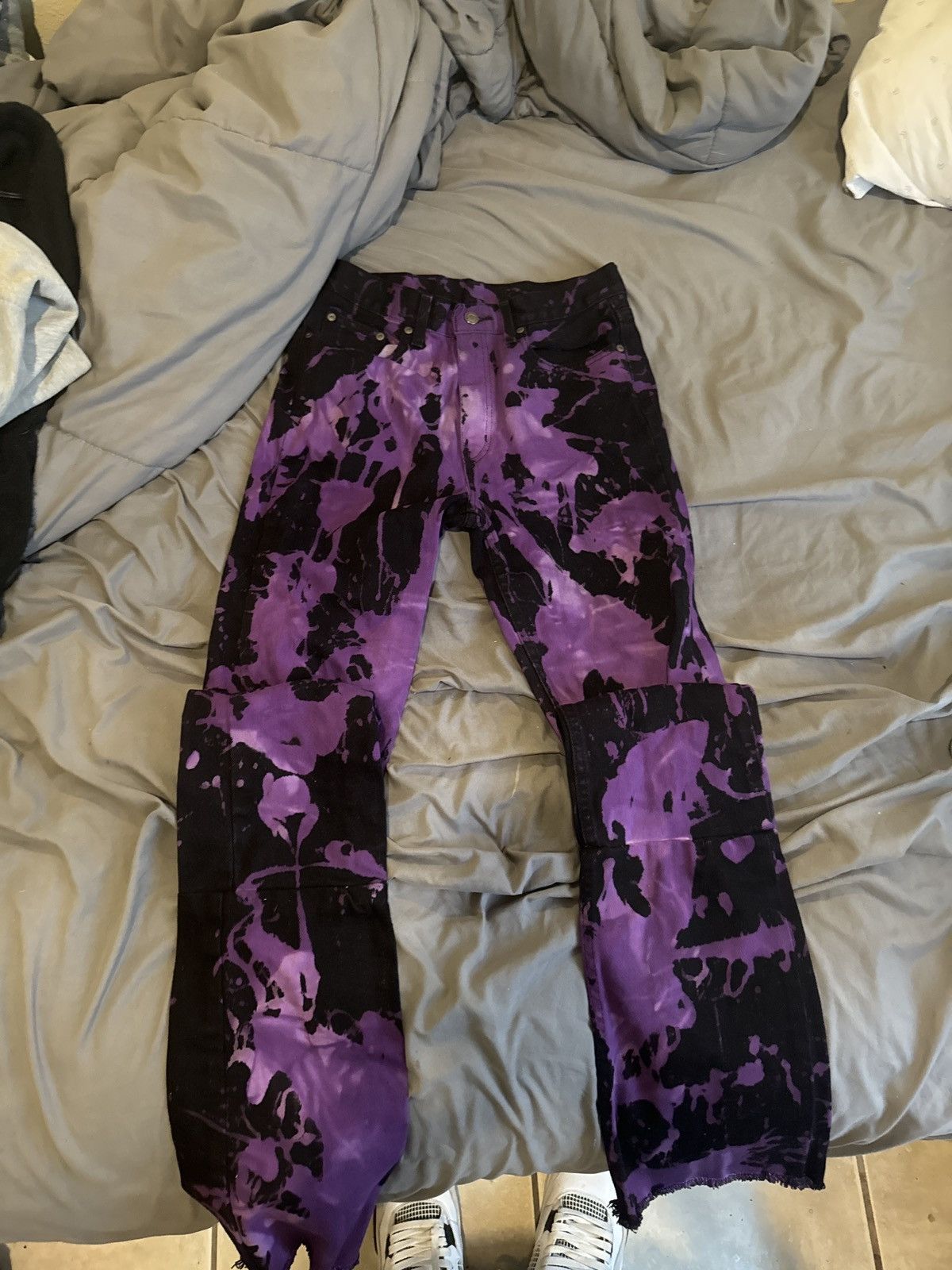 Japanese Brand × Other Custom Double Stacked Jeans Size US 28 / EU 44 - 4 Thumbnail