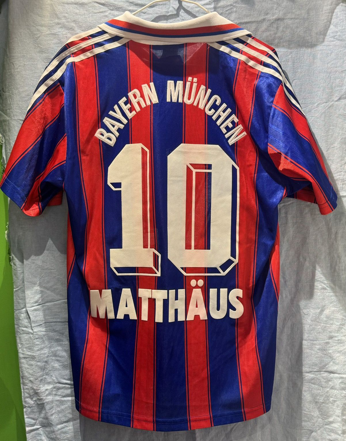 Adidas Bayern munich 95/97 home shirt #10 Matthaus Size US M / EU 48-50 / 2 - 2 Thumbnail