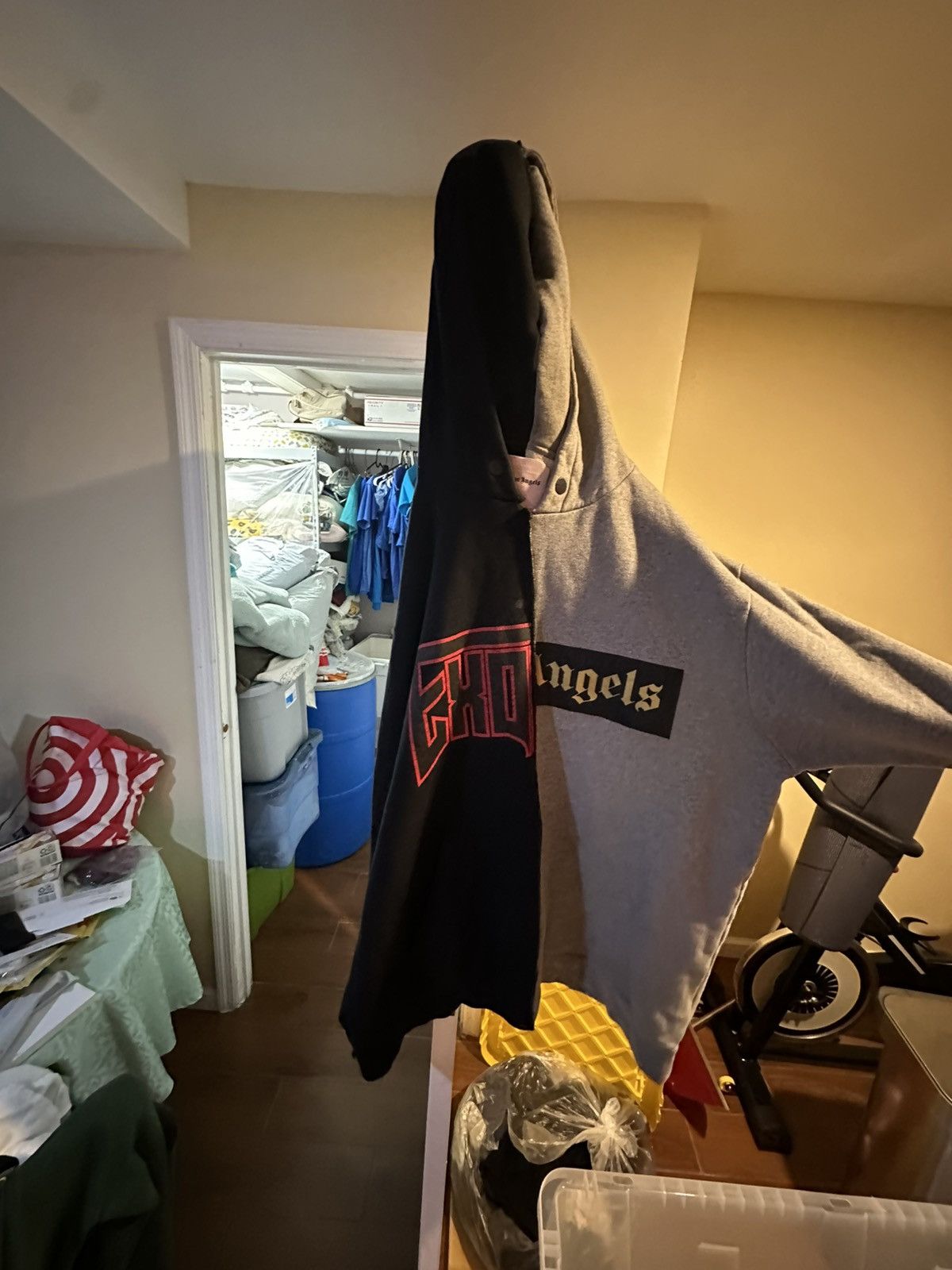 Palm Angels Palm Angels Split Hoodie Size US L / EU 52-54 / 3 - 3 Thumbnail