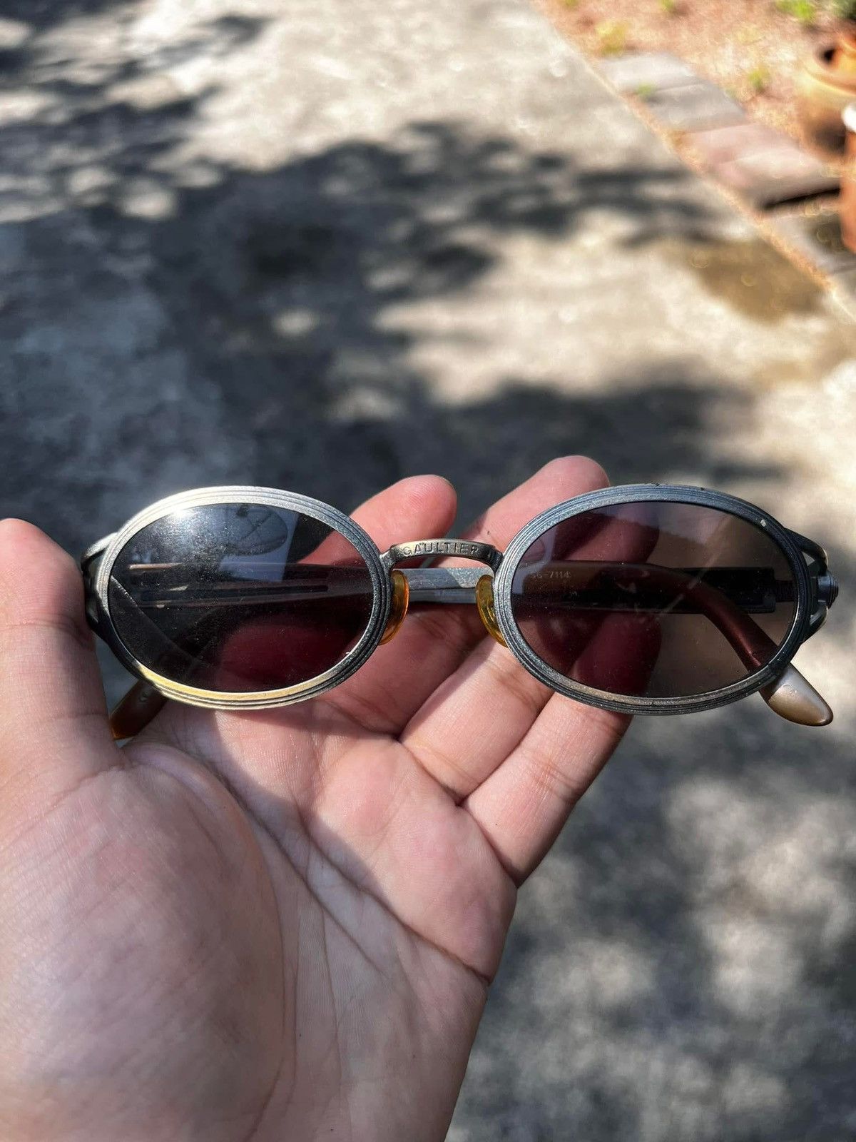 Jean Paul Gaultier 🔥Rare Archived Vintage Jean Paul Gautier Glasses 56 7114 1 Size ONE SIZE - 2 Thumbnail