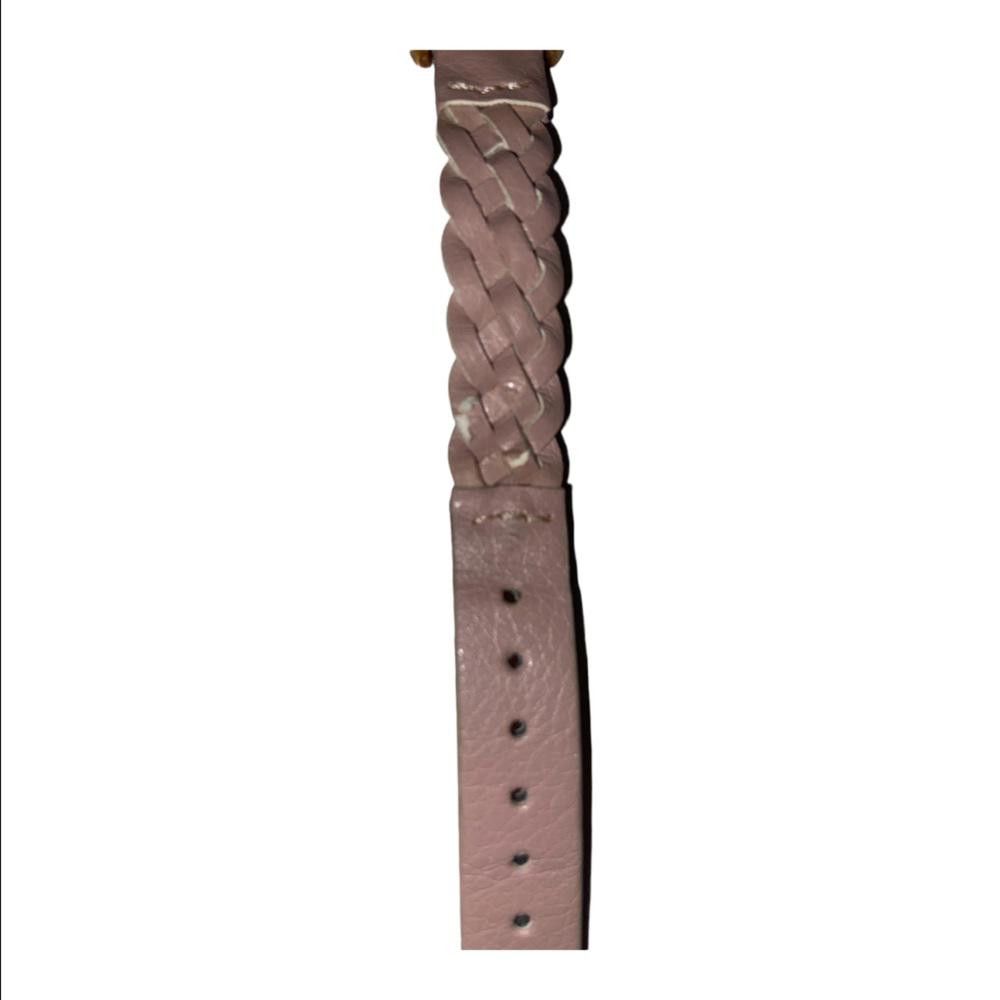 Designer Faux Leather Braided Floral Watch Size ONE SIZE - 7 Thumbnail