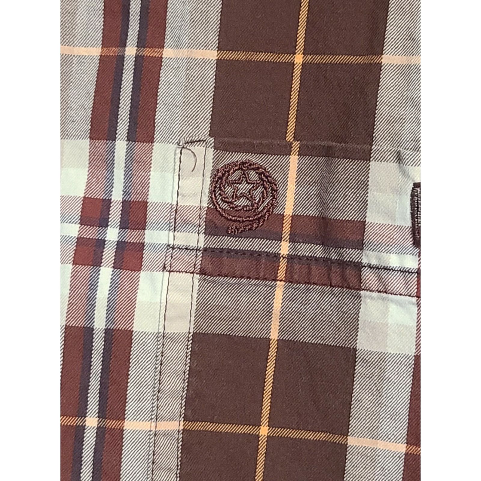 Wrangler VINTAGE Wrangler George Strait Button Up Shirt Large Adult Red Plaid Pocket Mens Size US L / EU 52-54 / 3 - 5 Thumbnail
