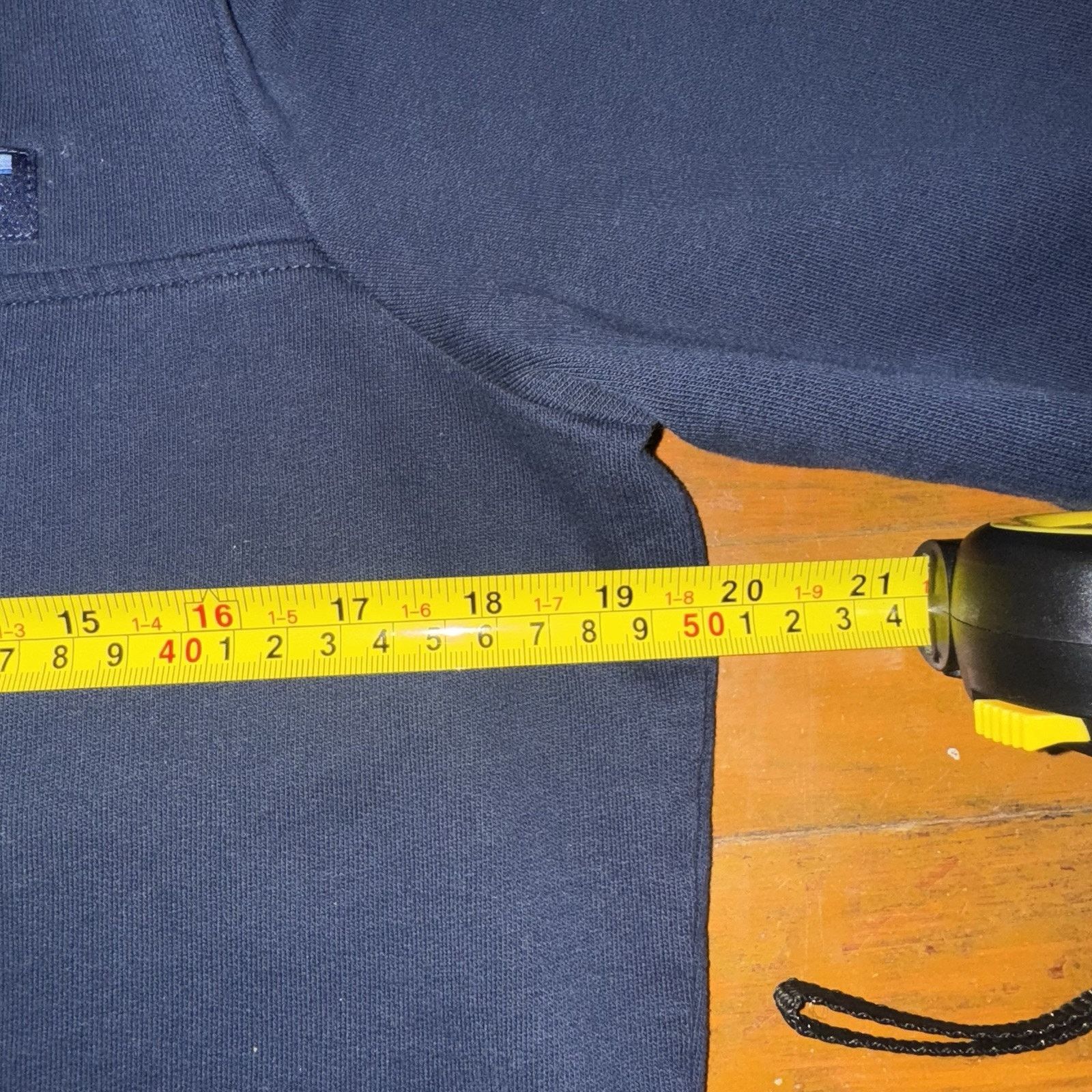 L.L. Bean L.L. Bean Pullover Sweater Mens Large shrunk Navy 1/4 Button Size US M / EU 48-50 / 2 - 5 Thumbnail