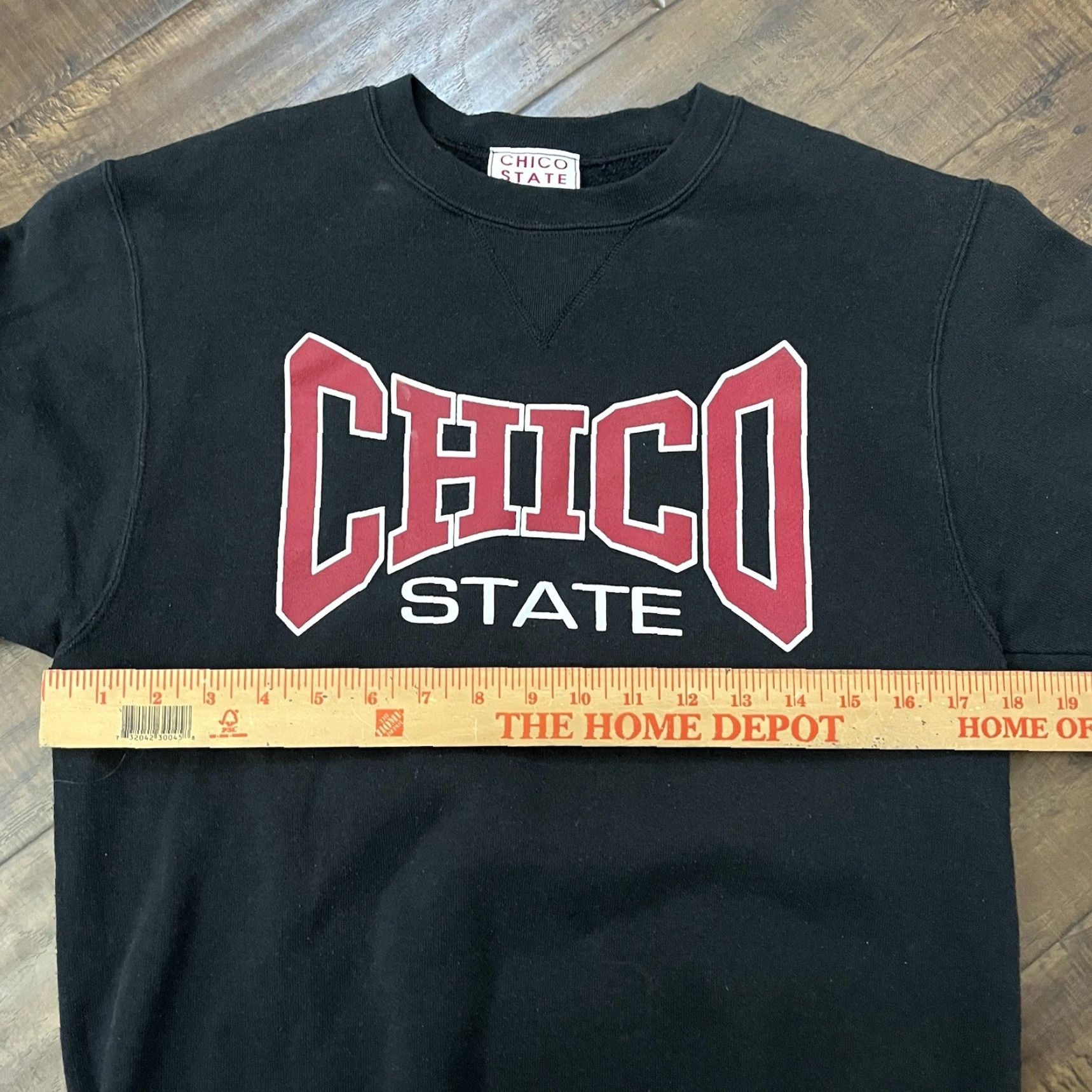 Vintage VINTAGE Chico State Sweatshirt Crewneck Black Size S USA 90s Graphic Print Men's Pullover Regular Crew Neck Sweatshirt USA Theme Size US S / EU 44-46 / 1 - 4 Thumbnail