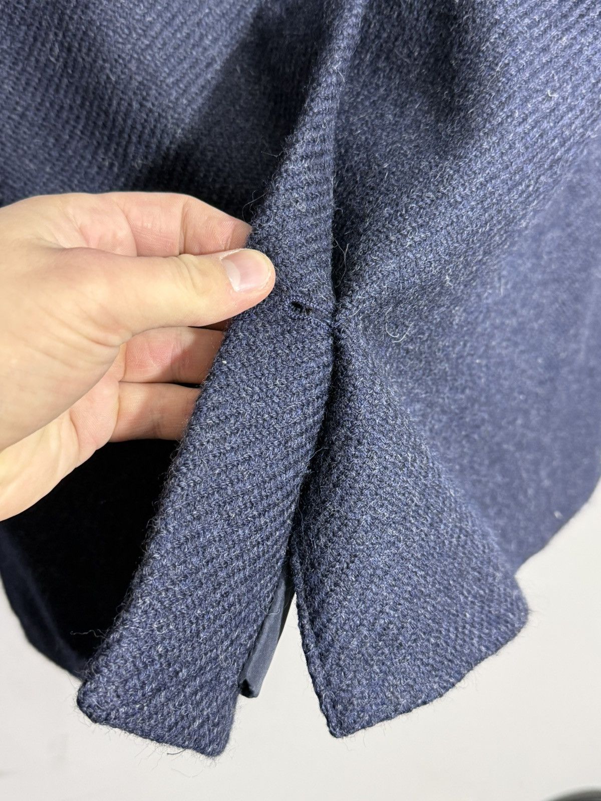 Pal Zileri Pal Zileri LAB Navy Blue wool down coat size 52 Size US L / EU 52-54 / 3 - 22 Thumbnail