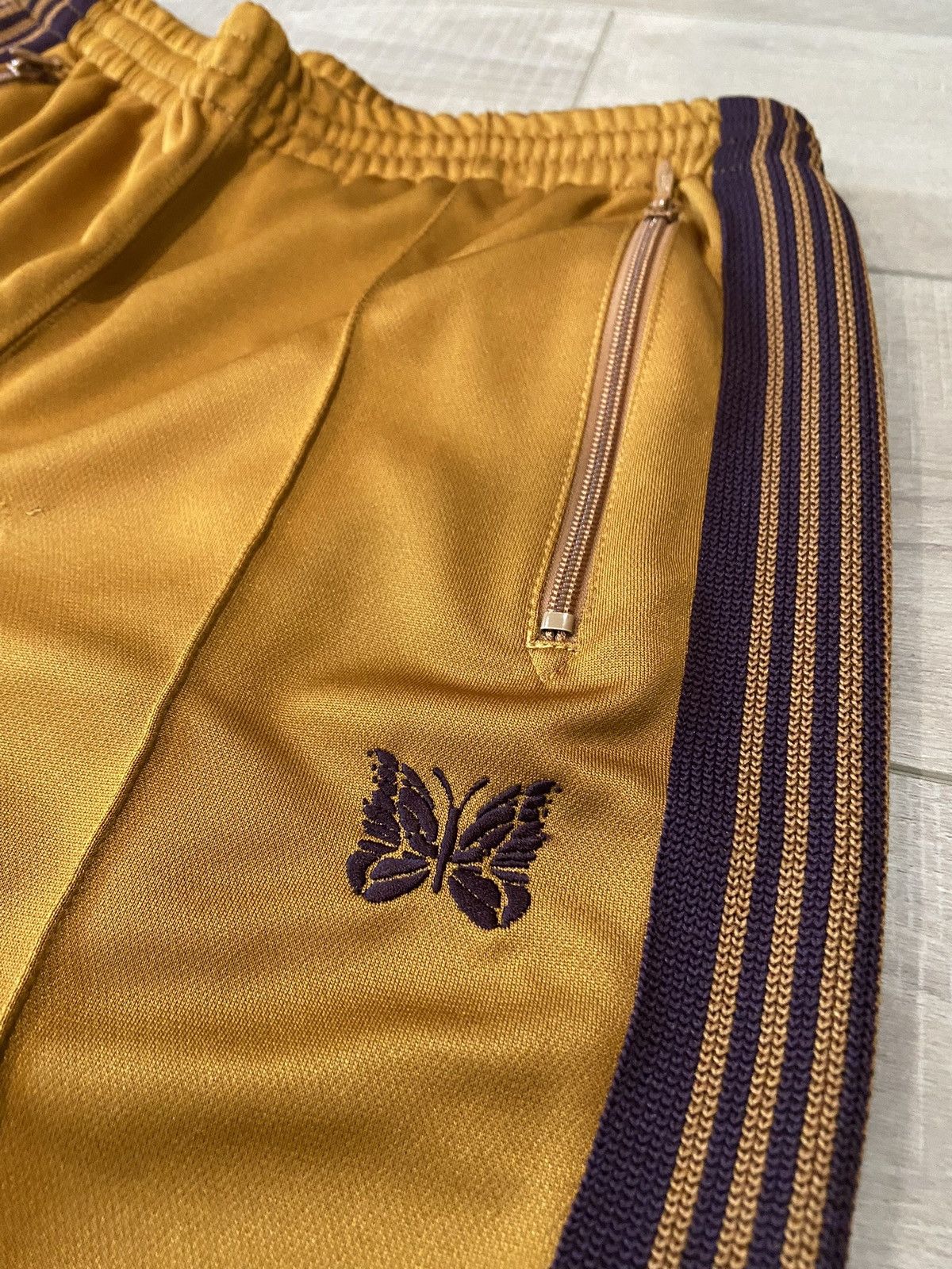 Needles × Nepenthes Gold Track Pants Size US 30 / EU 46 - 2 Thumbnail