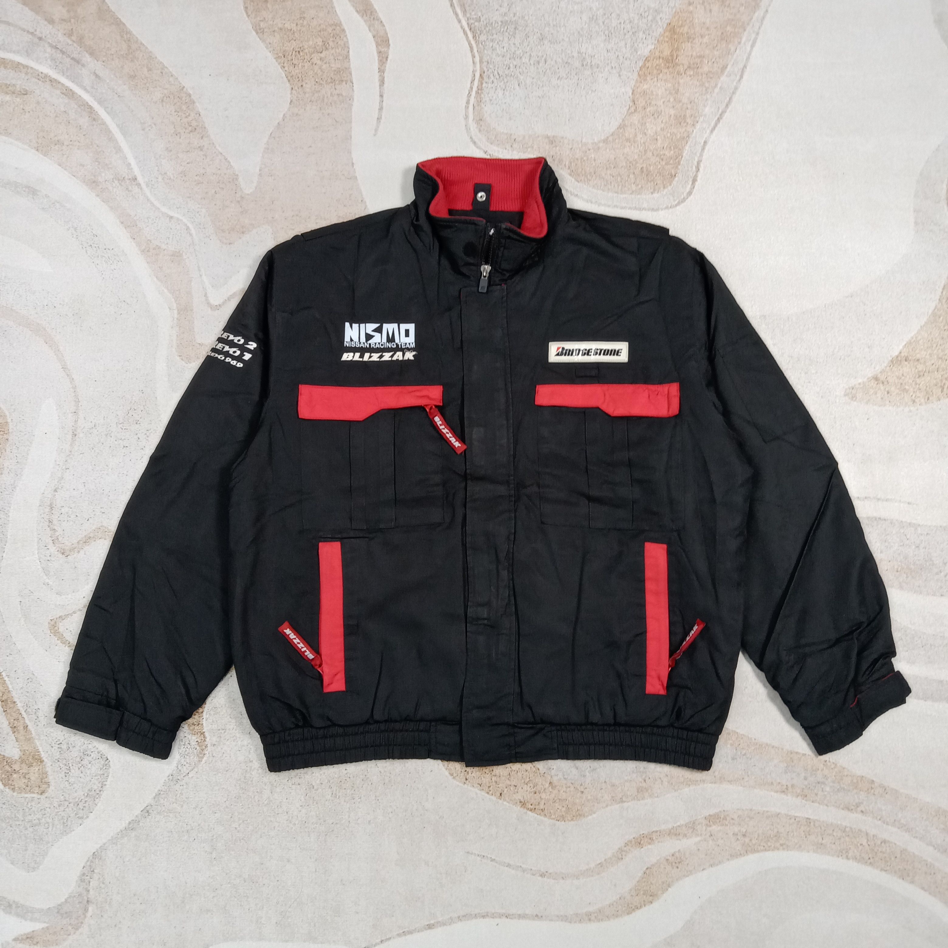 Nissan Blizzak Bridgestone Nismo Nissan Racing Work Jacket C275N13 Size US XL / EU 56 / 4 - 3 Thumbnail