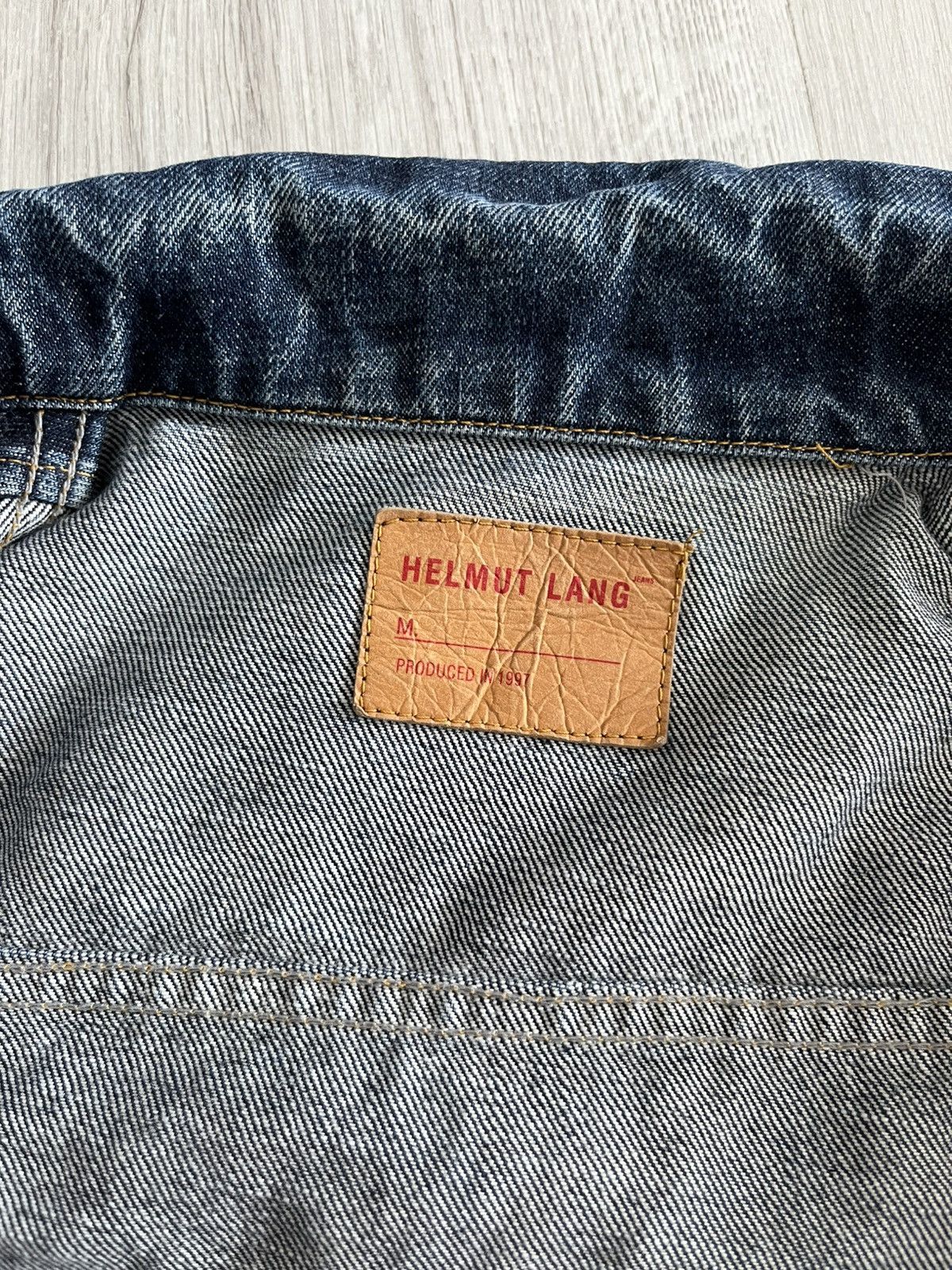 Helmut Lang Helmut Lang 1997 GTR Denim jacket Size US M / EU 48-50 / 2 - 11 Thumbnail
