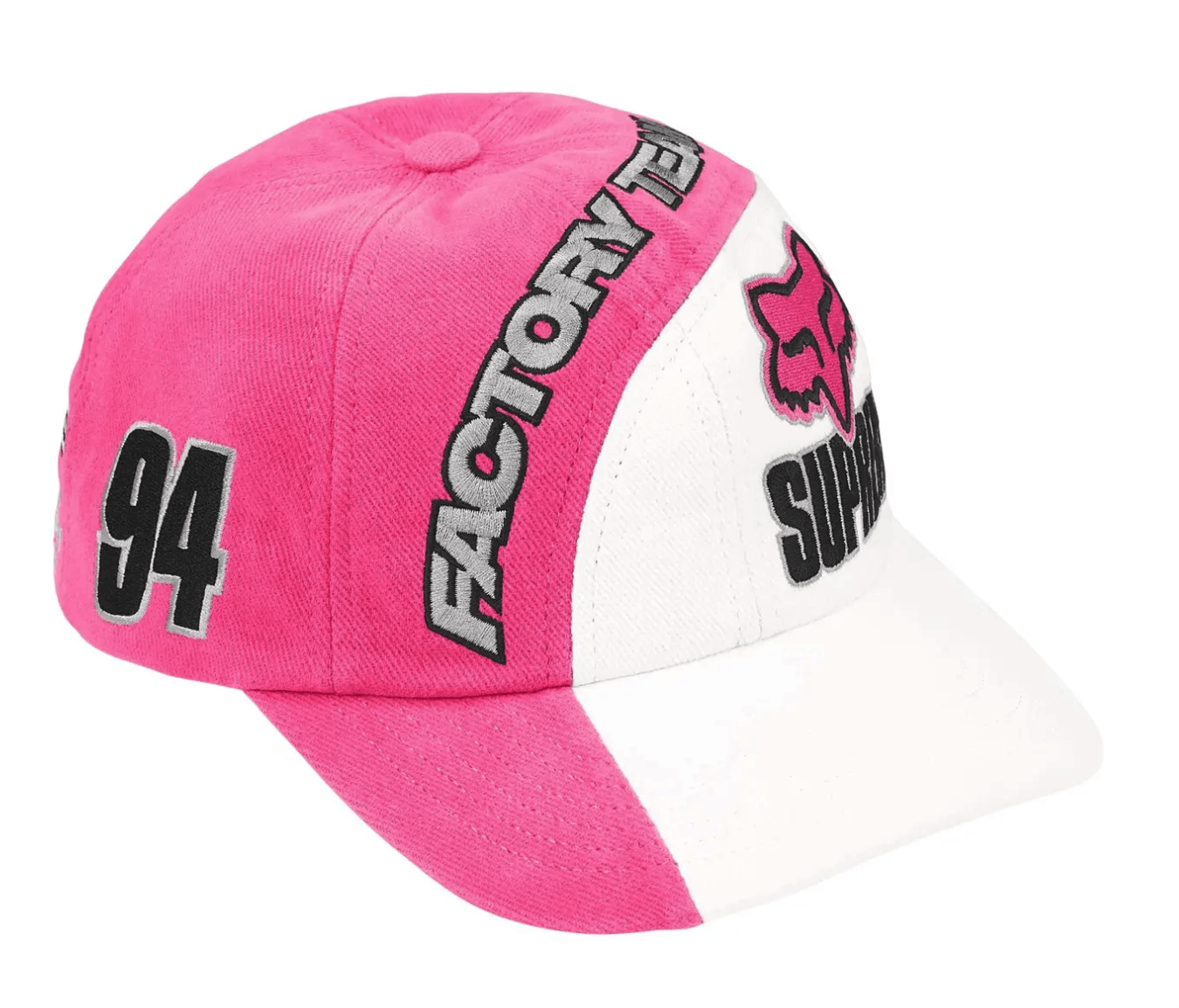 Supreme Supreme Fox Racing 6-Panel (FW25) White Size Adjustable Size ONE SIZE - 1 Thumbnail