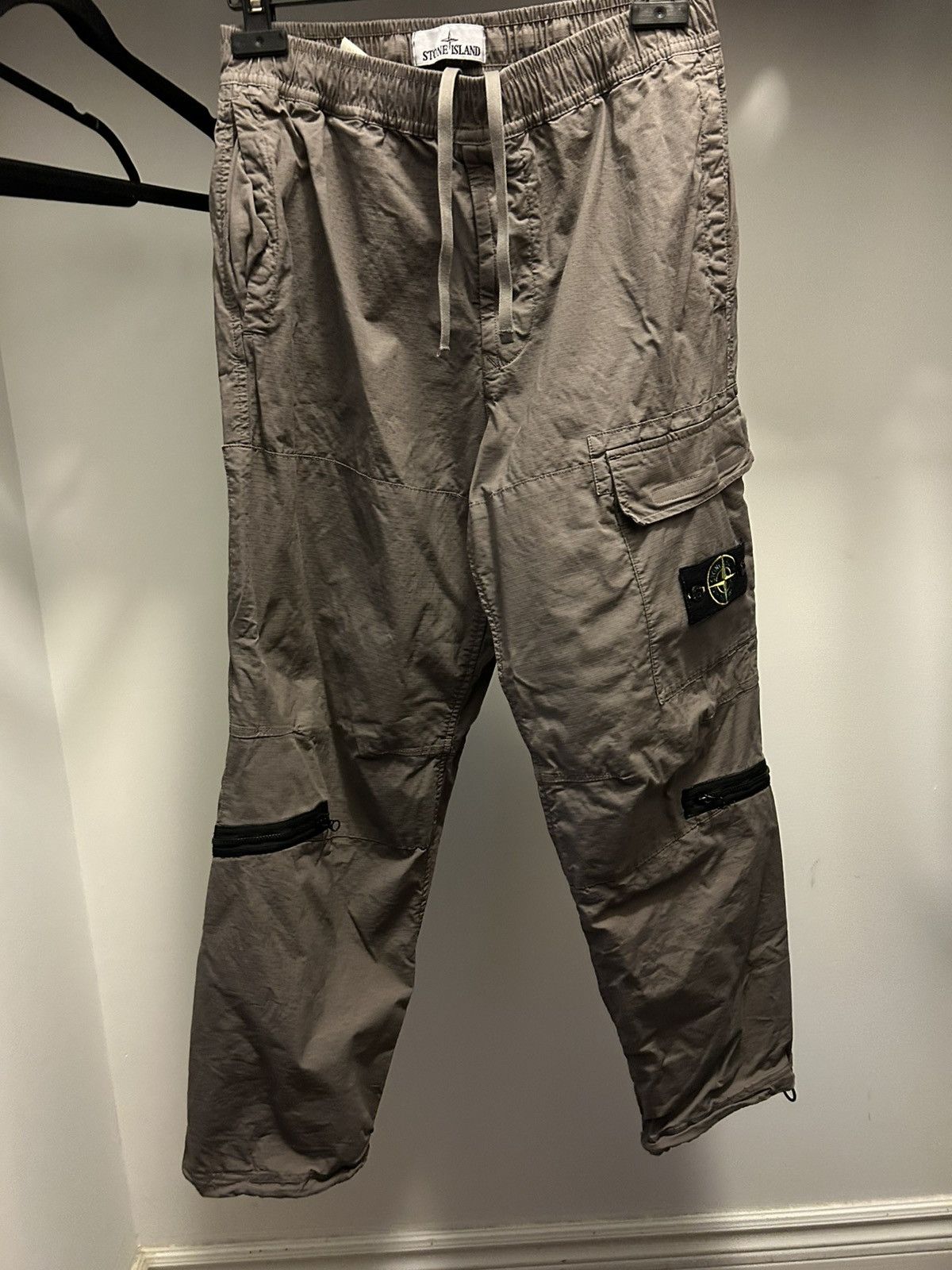 Stone Island Stone Island Grey Cargo Ripstop Size US 31 - 1 Thumbnail