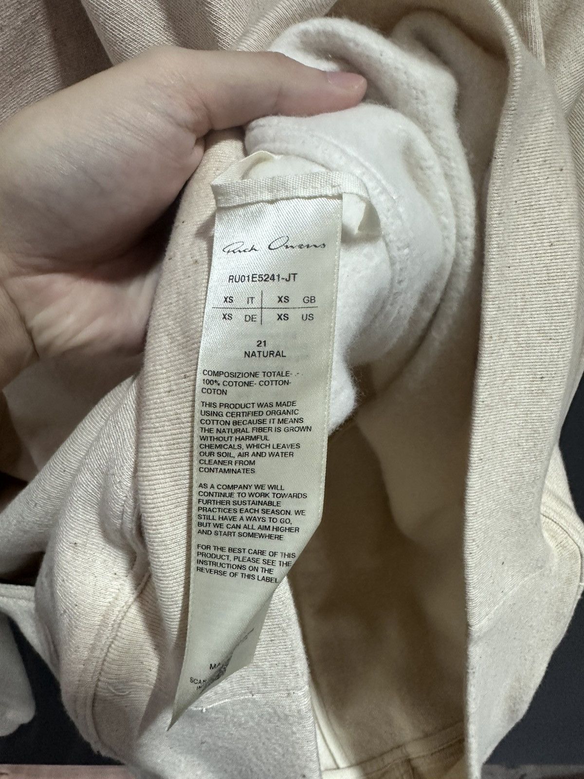 Rick Owens Rick Owens Wind breaker Size US XS / EU 42 / 0 - 5 Thumbnail