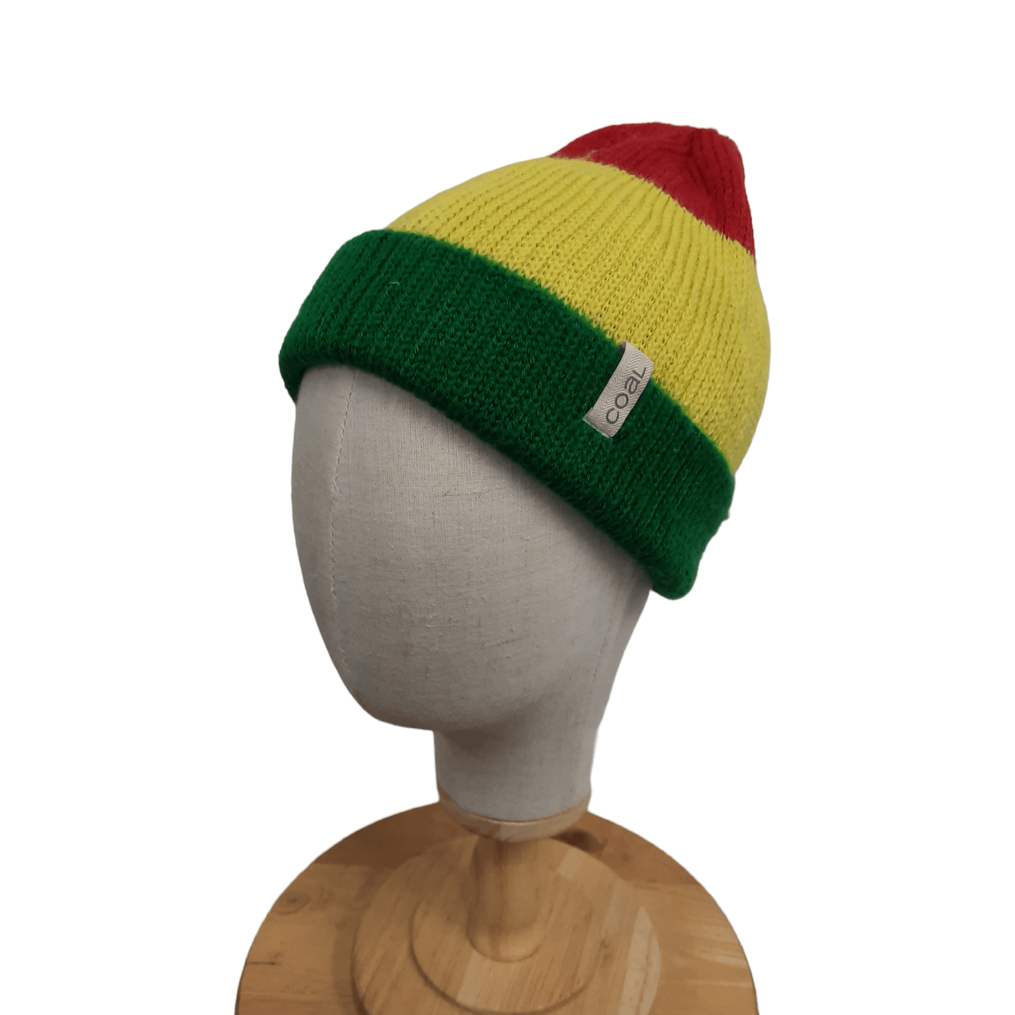 Bob Marley 🔥Coal iconic color bob marley rasta stripes beanie hat Size ONE SIZE - 1 Thumbnail