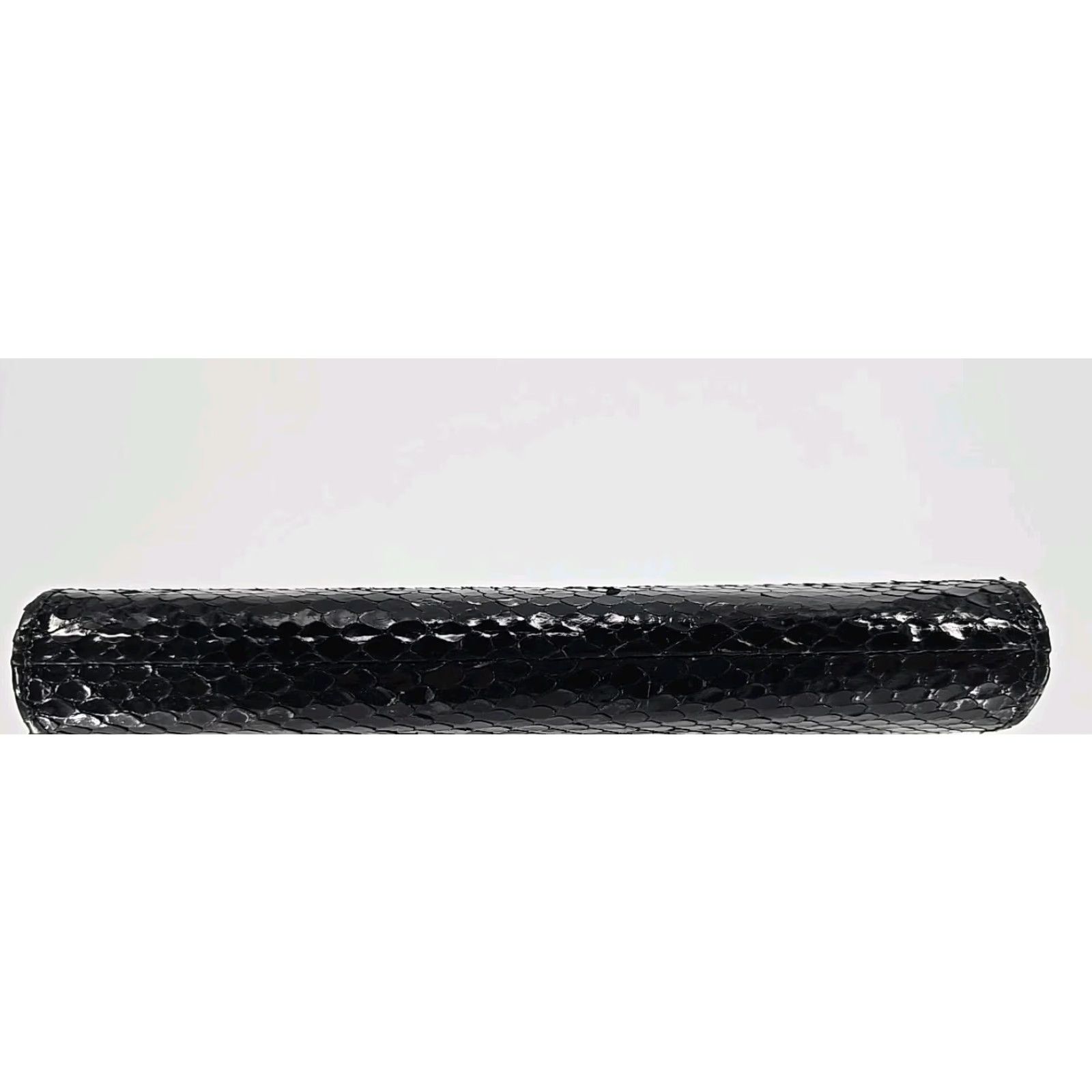 Pierre Cardin Vtg Pierre Cardin Coin Purse Clasp Money Pouch Wallet Snakeskin Black - 1970s - Pierre Cardin - Women - Leather - Decade 1970s - Vintage Coin Purse Size ONE SIZE - 5 Thumbnail