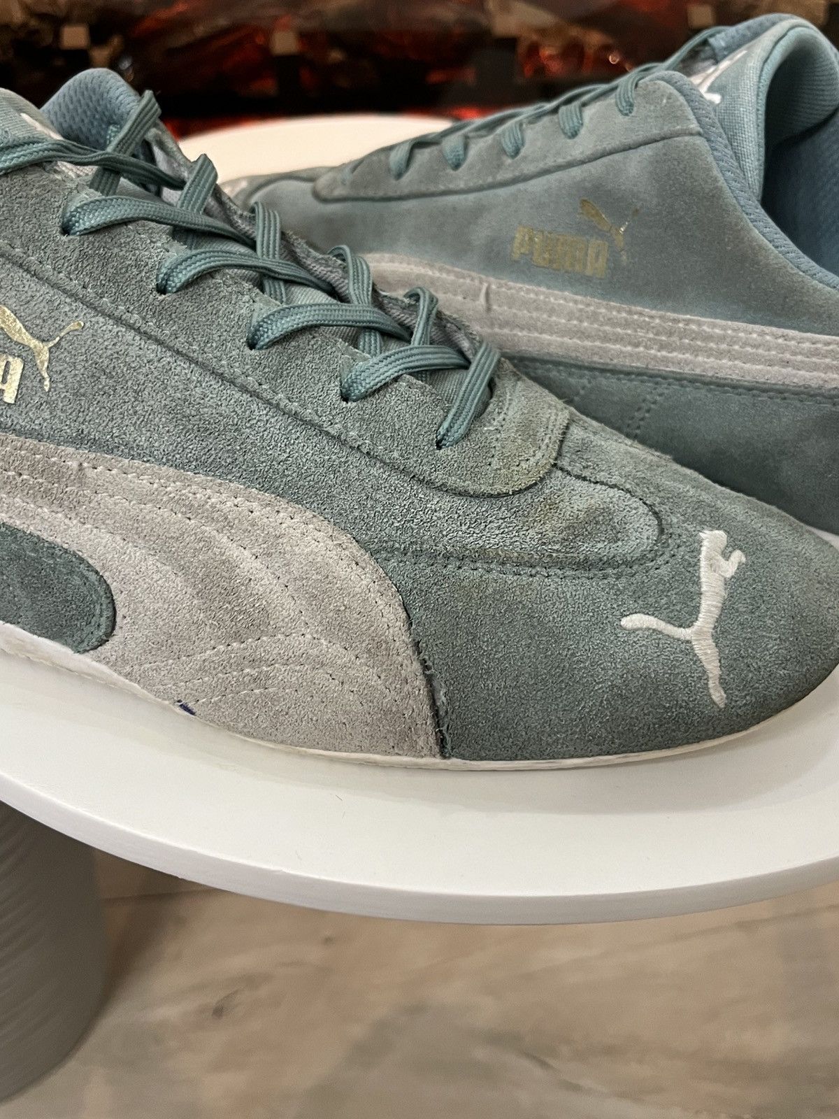Puma 🔥00’S PUMA SPEEDCAT OG SUEDE LOW TOP Y2K SNEAKERS Size US 10.5 / EU 43-44 - 10 Thumbnail