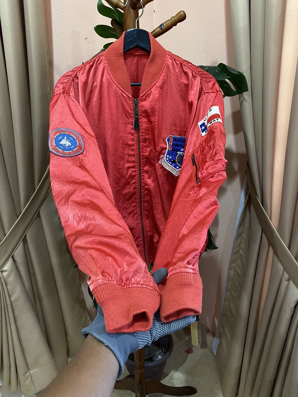 Other VINTAGE 90S MA1 BOMBER JACKET Size US M / EU 48-50 / 2 - 7 Thumbnail