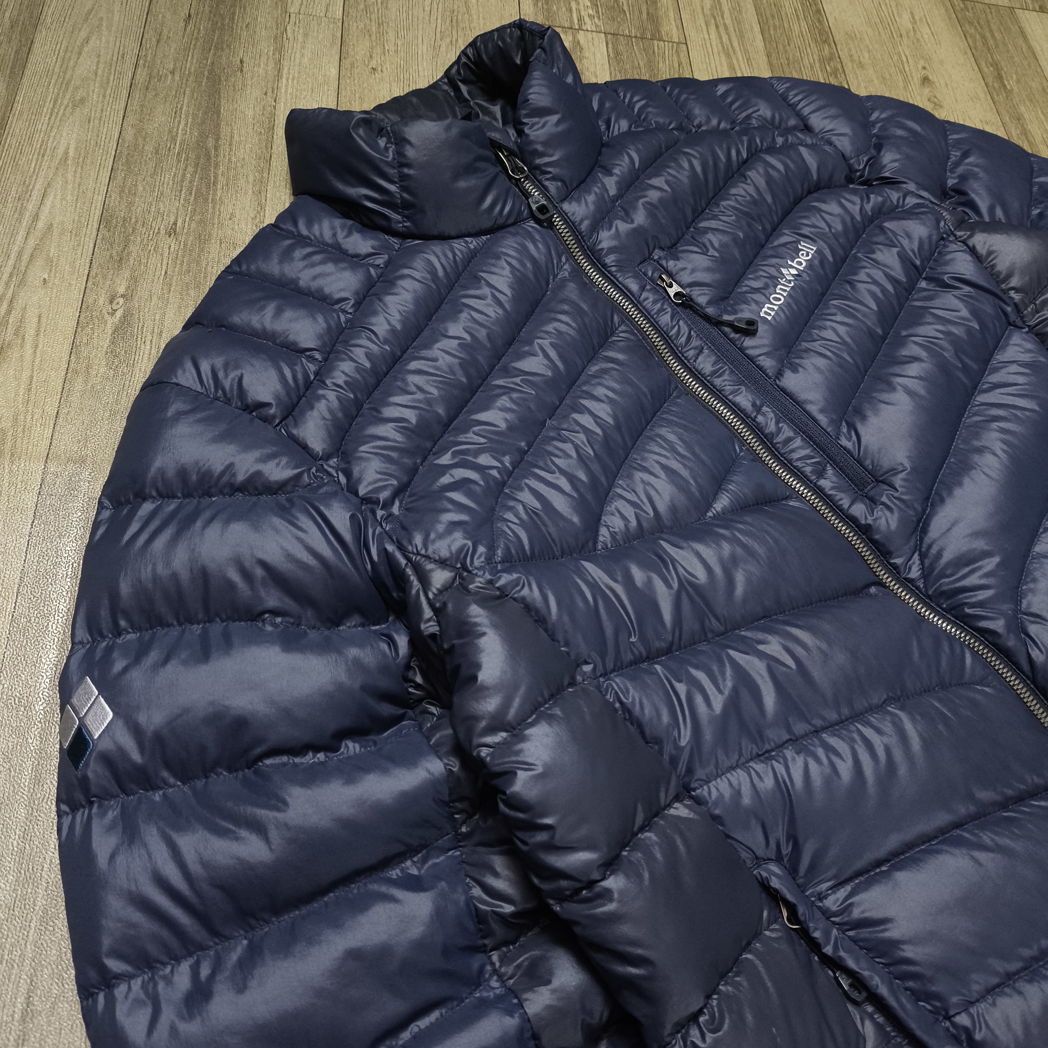 Montbell Montbell Light Two Tone Puffer Down Jacket Size US M / EU 48-50 / 2 - 9 Thumbnail