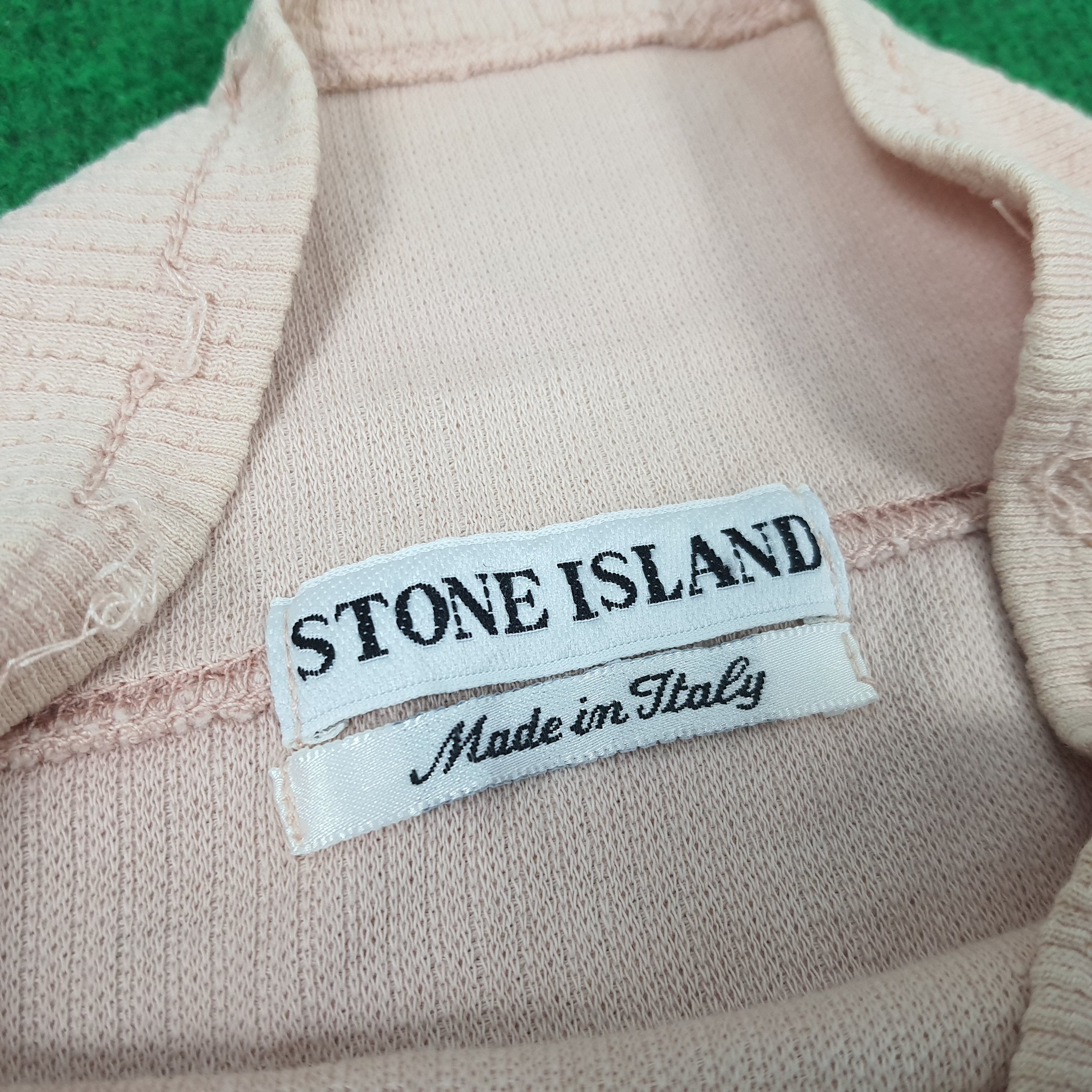 Stone Island × Vintage Vintage Stone Island Corduroy Turtle Neck T-shirt Size US L / EU 52-54 / 3 - 3 Thumbnail