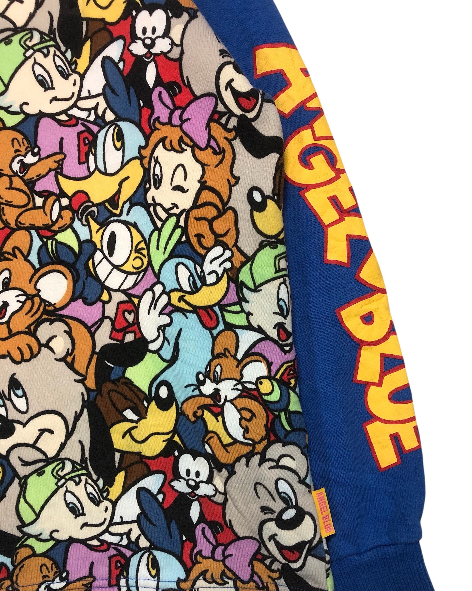 Angel Blue 00s Angel Blue 'Cartoon Character' Sweatshirts Size M / US 6-8 / IT 42-44 - 3 Thumbnail