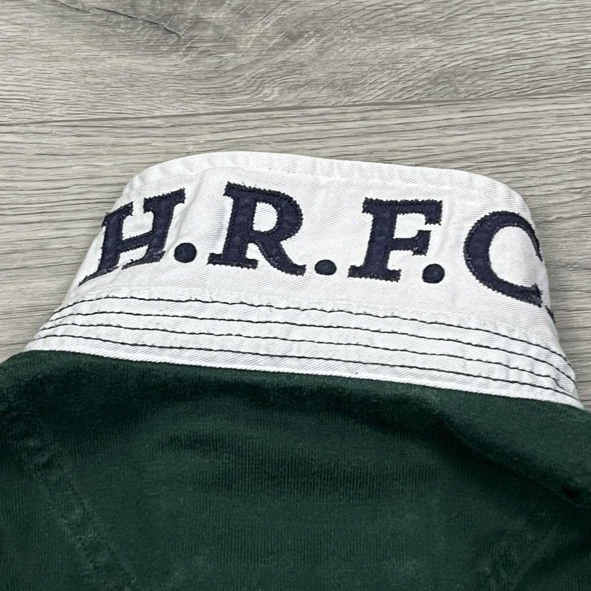 Hackett Hackett London Striped Rugby Polo Shirt Grey/Green Men’s szL Size US L / EU 52-54 / 3 - 7 Thumbnail