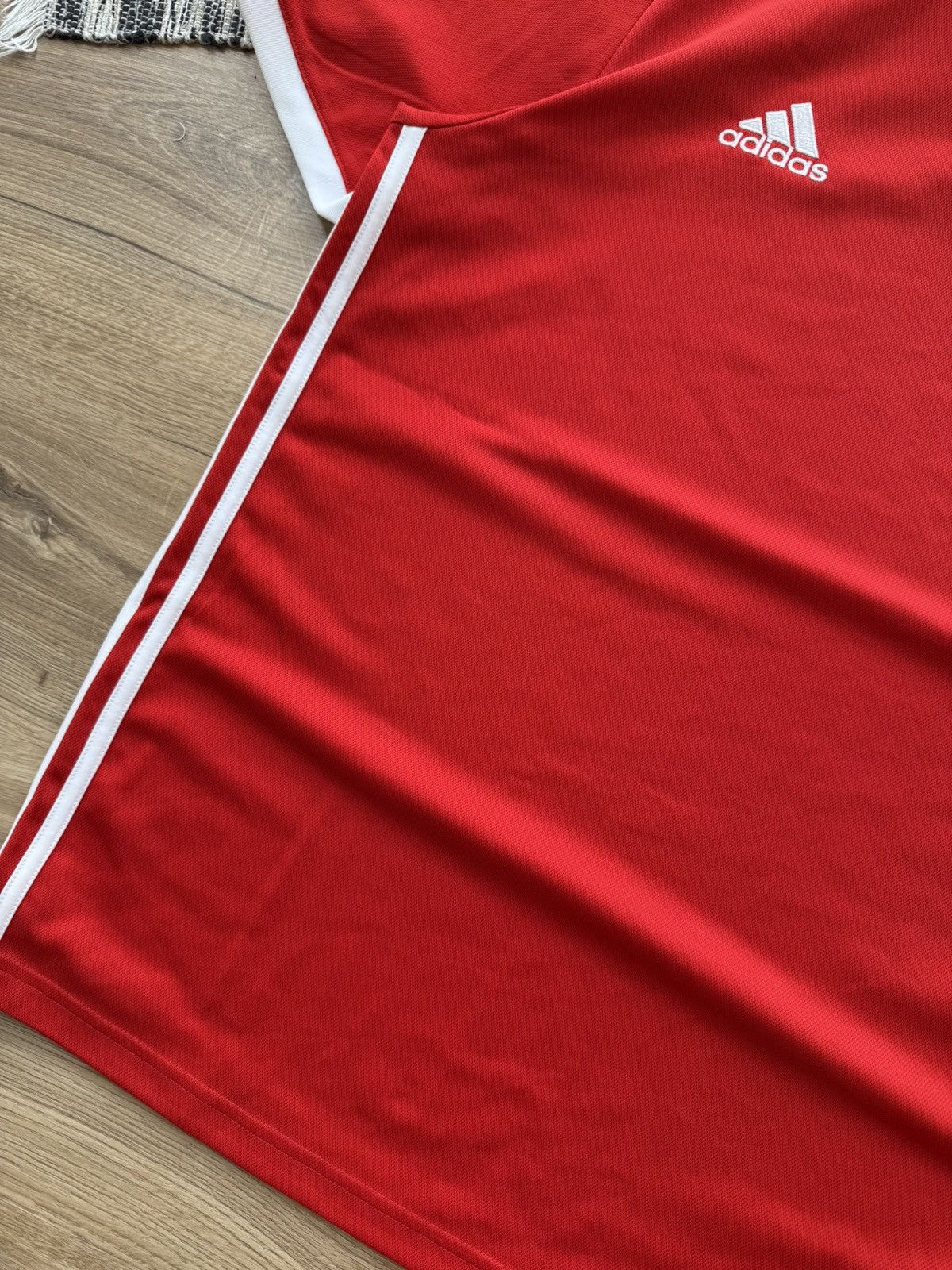 Adidas WALES 2018 2019 HOME FOOTBALL SHIRT SOCCER JERSEY ADIDAS Size US L / EU 52-54 / 3 - 6 Thumbnail